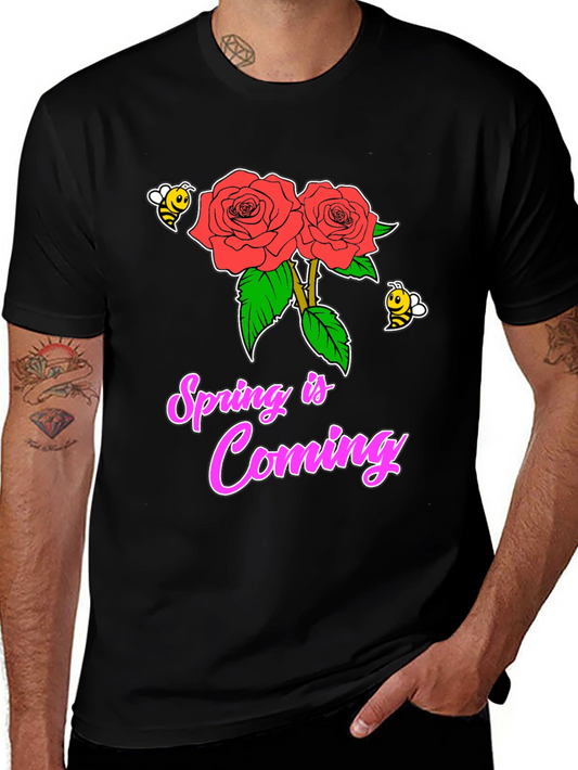 Spring is Coming Roses T-Shirt