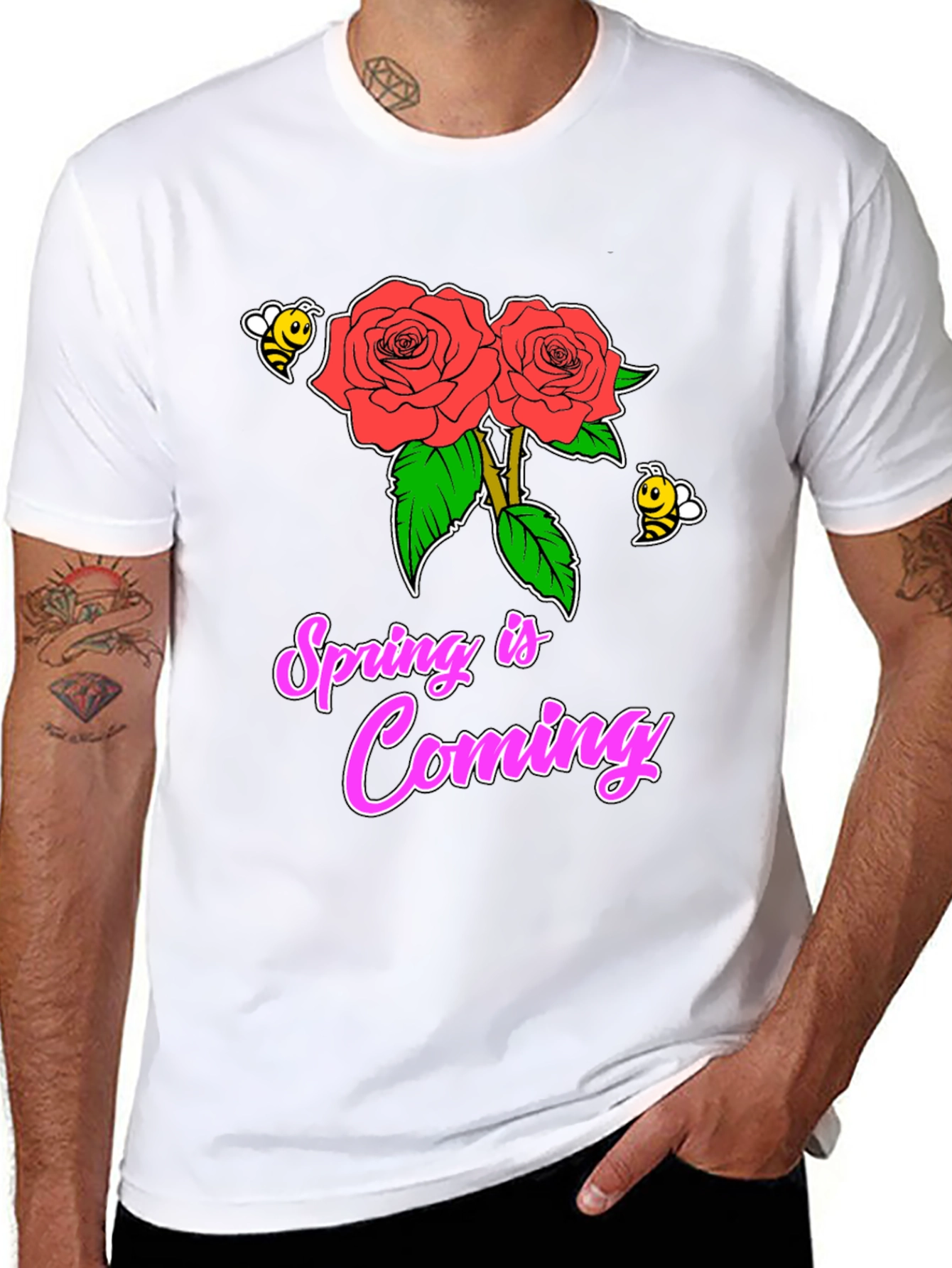 Spring is Coming Roses T-Shirt