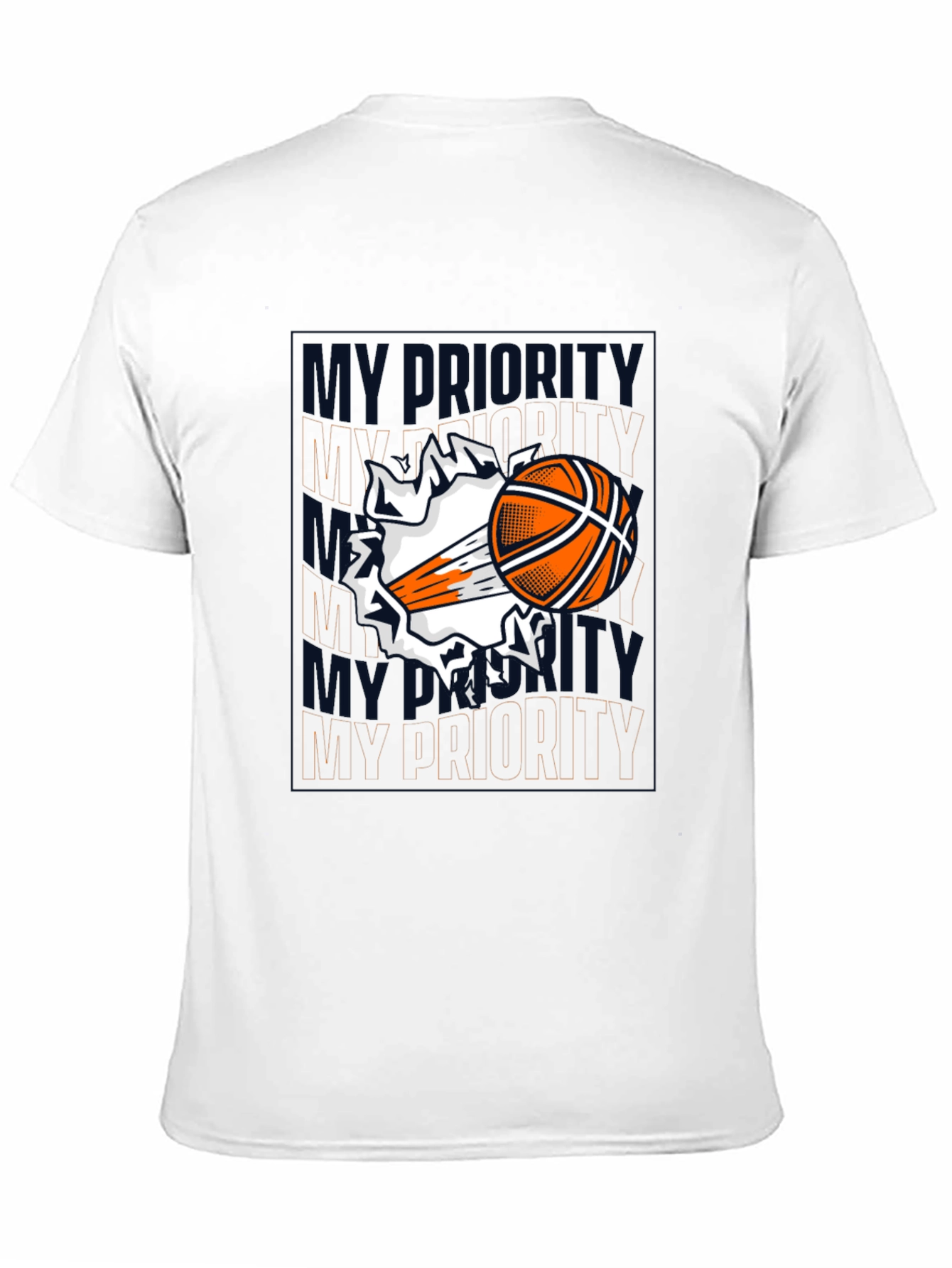 My Priority Basketball Graphic T-Shirt
