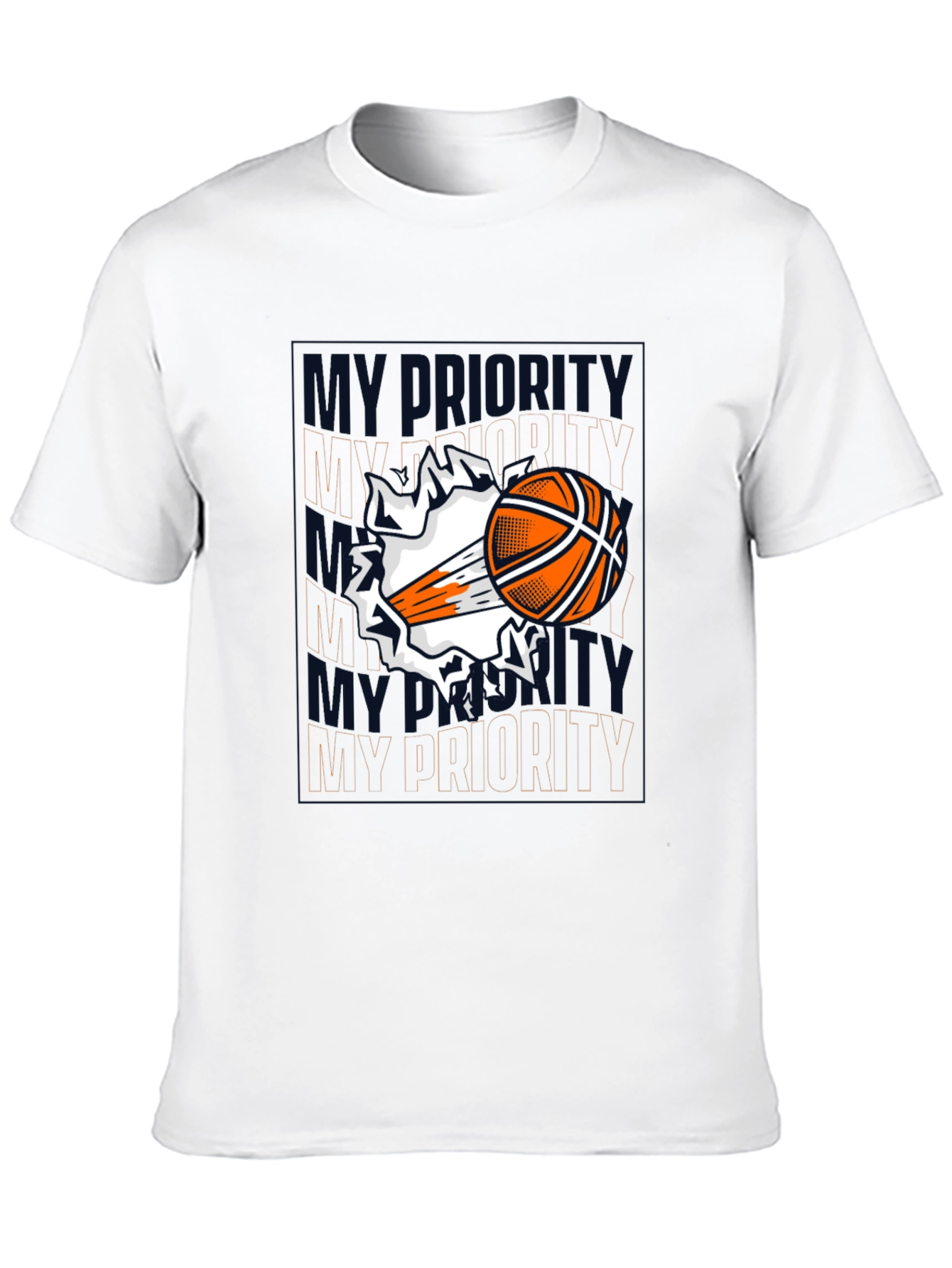 My Priority Basketball Graphic T-Shirt
