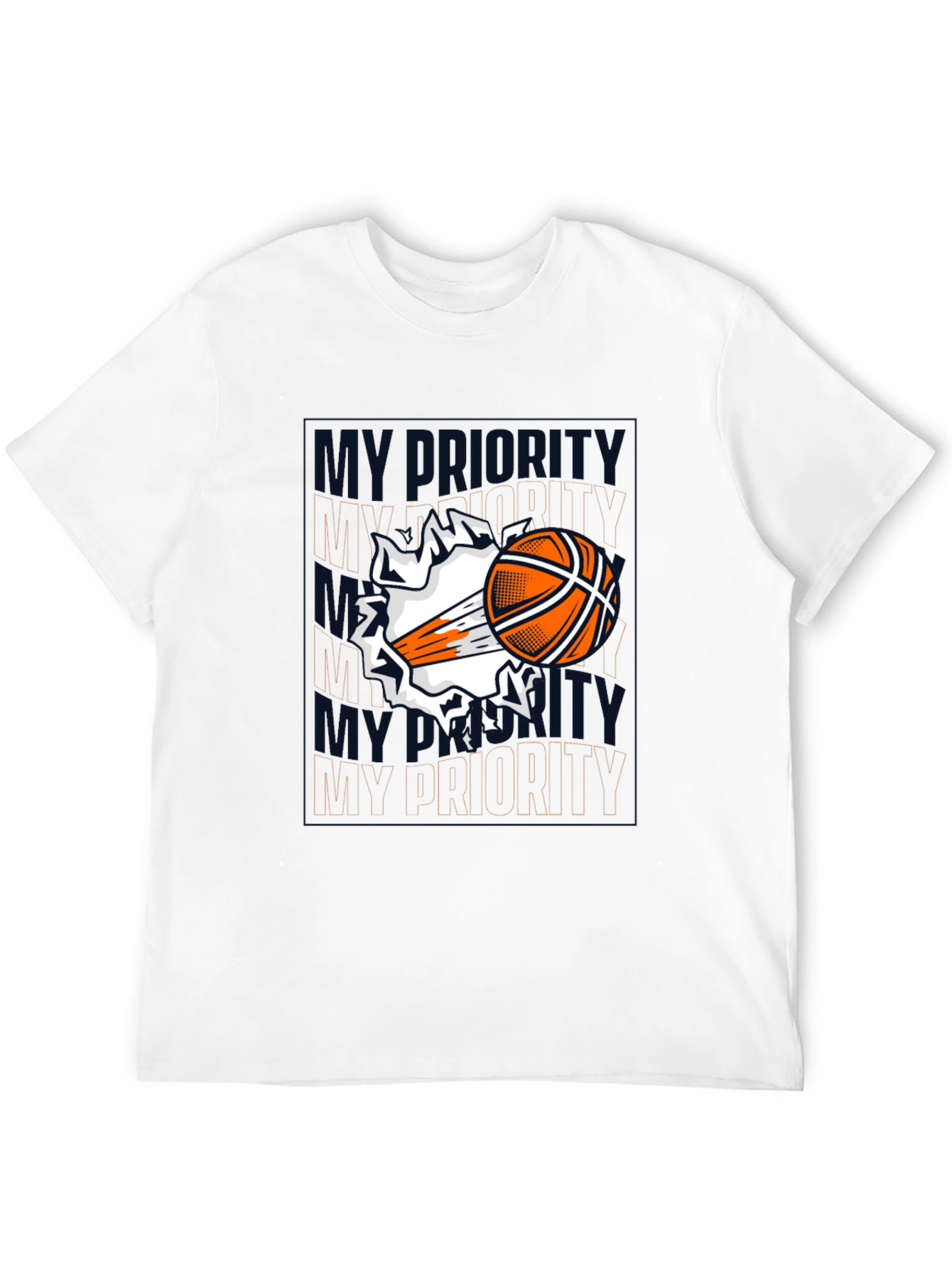 My Priority Basketball Graphic T-Shirt