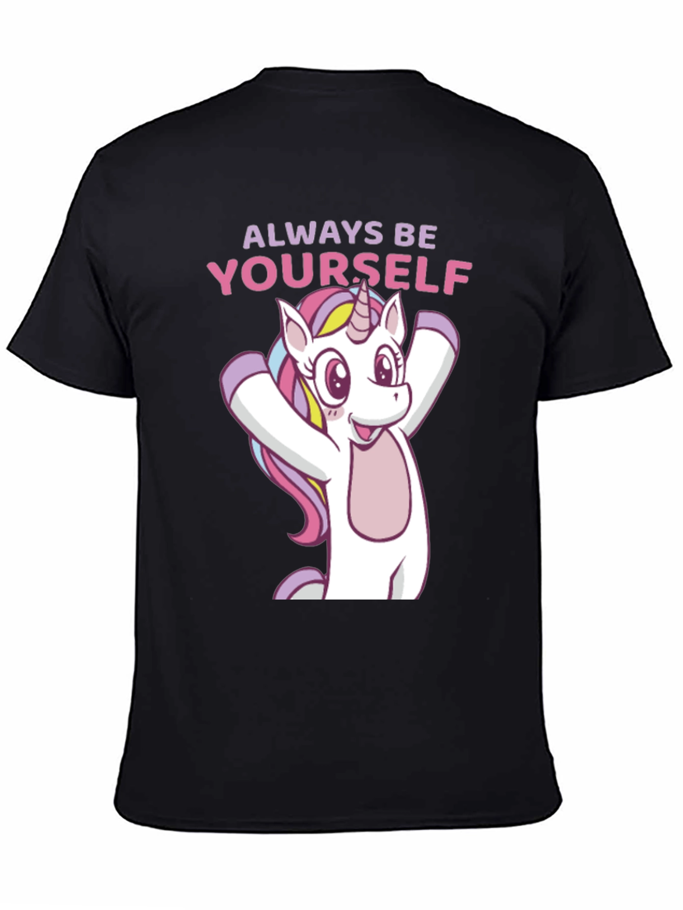 Always Be Yourself Unicorn Graphic T-Shirt