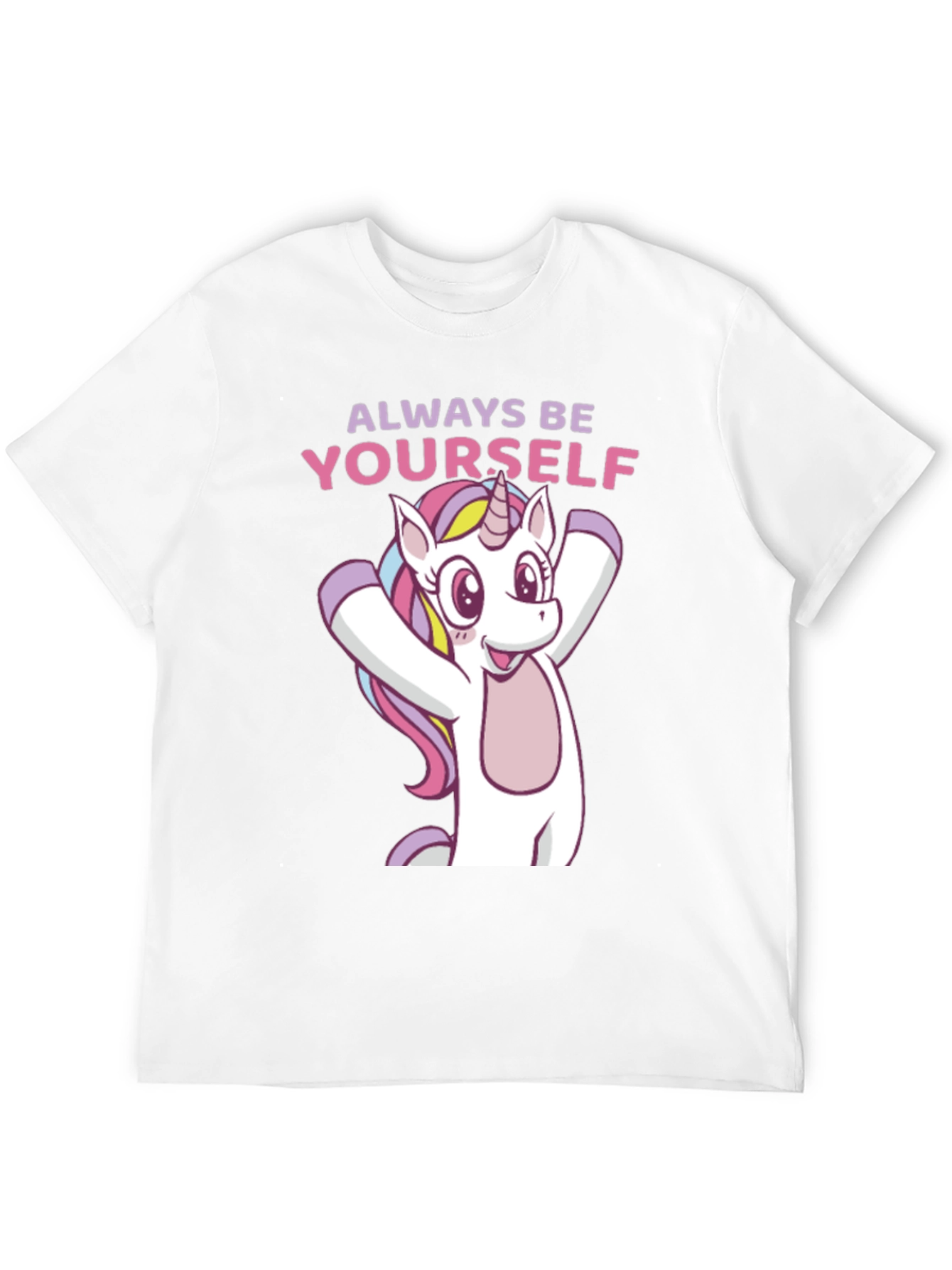 Always Be Yourself Unicorn Graphic T-Shirt