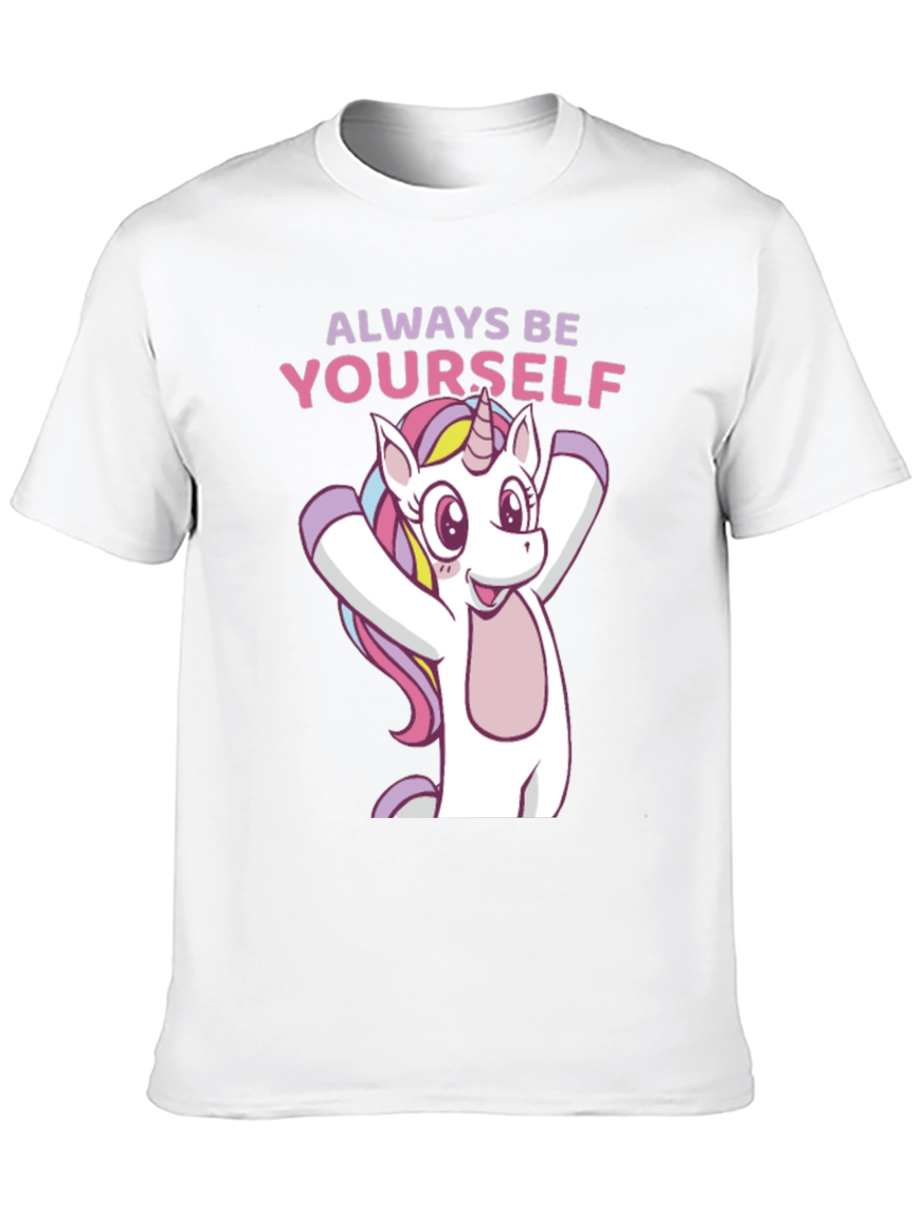 Always Be Yourself Unicorn Graphic T-Shirt