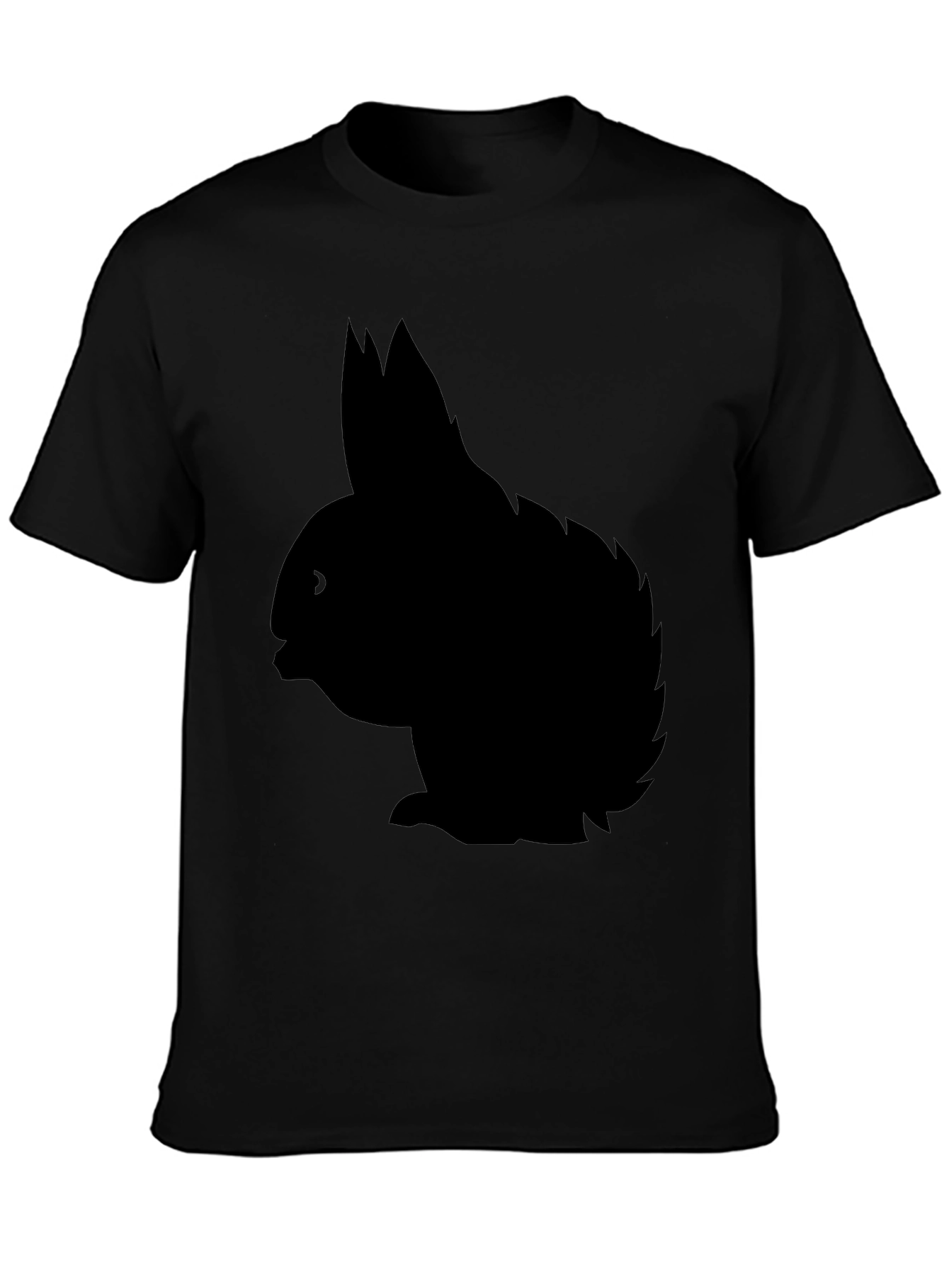 Black Rabbit Silhouette Graphic Tee - Unisex