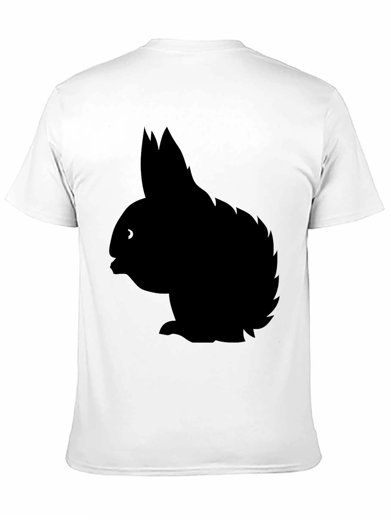 Black Rabbit Silhouette Graphic Tee - Unisex
