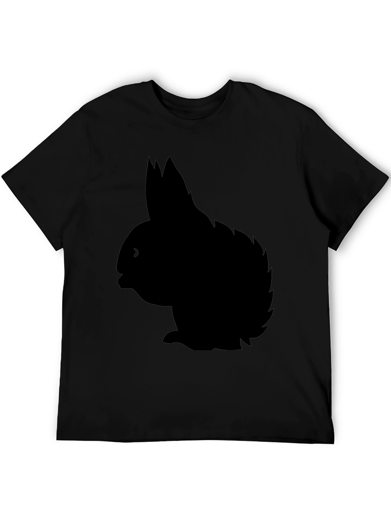 Black Rabbit Silhouette Graphic Tee - Unisex