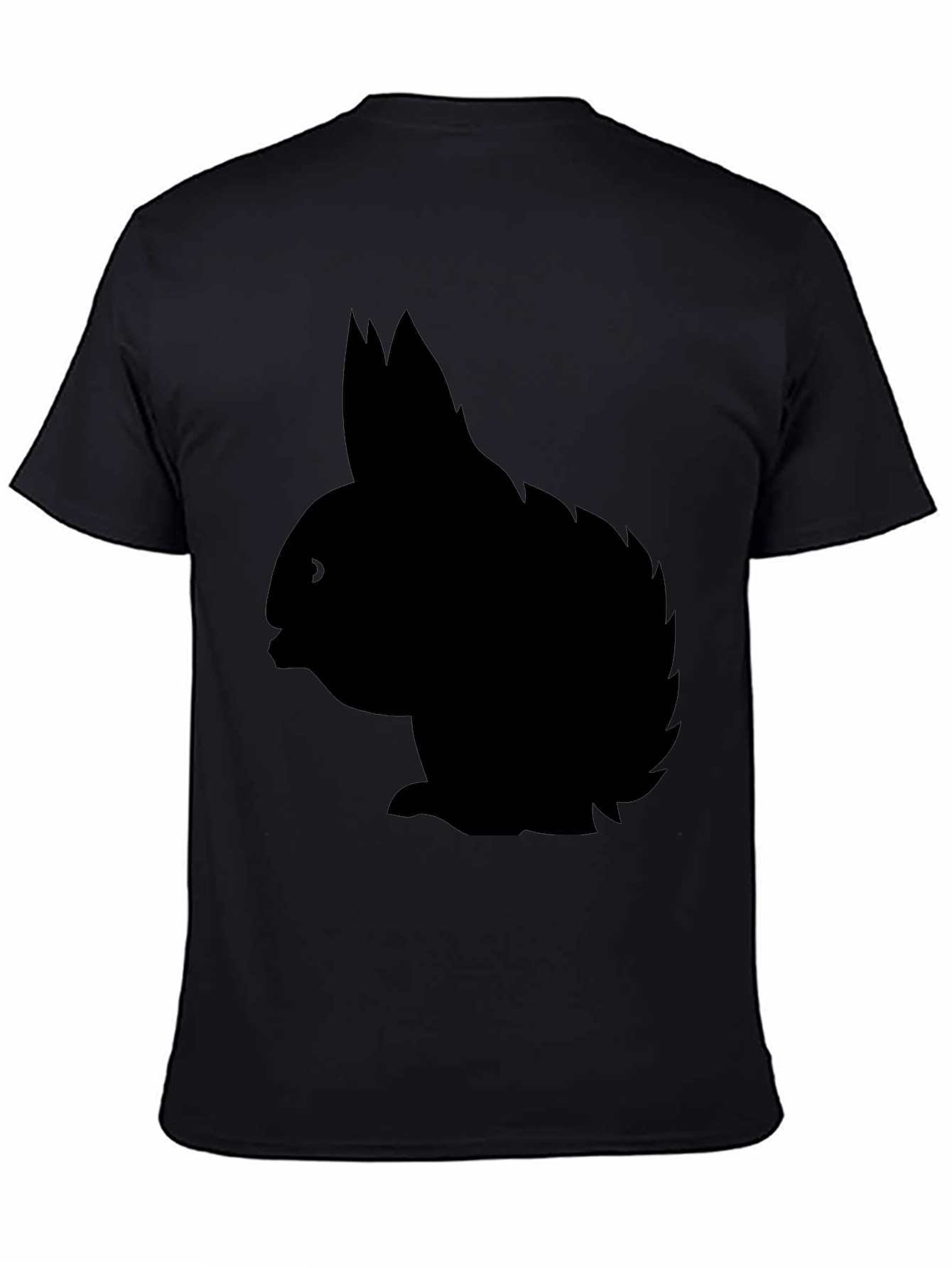 Black Rabbit Silhouette Graphic Tee - Unisex