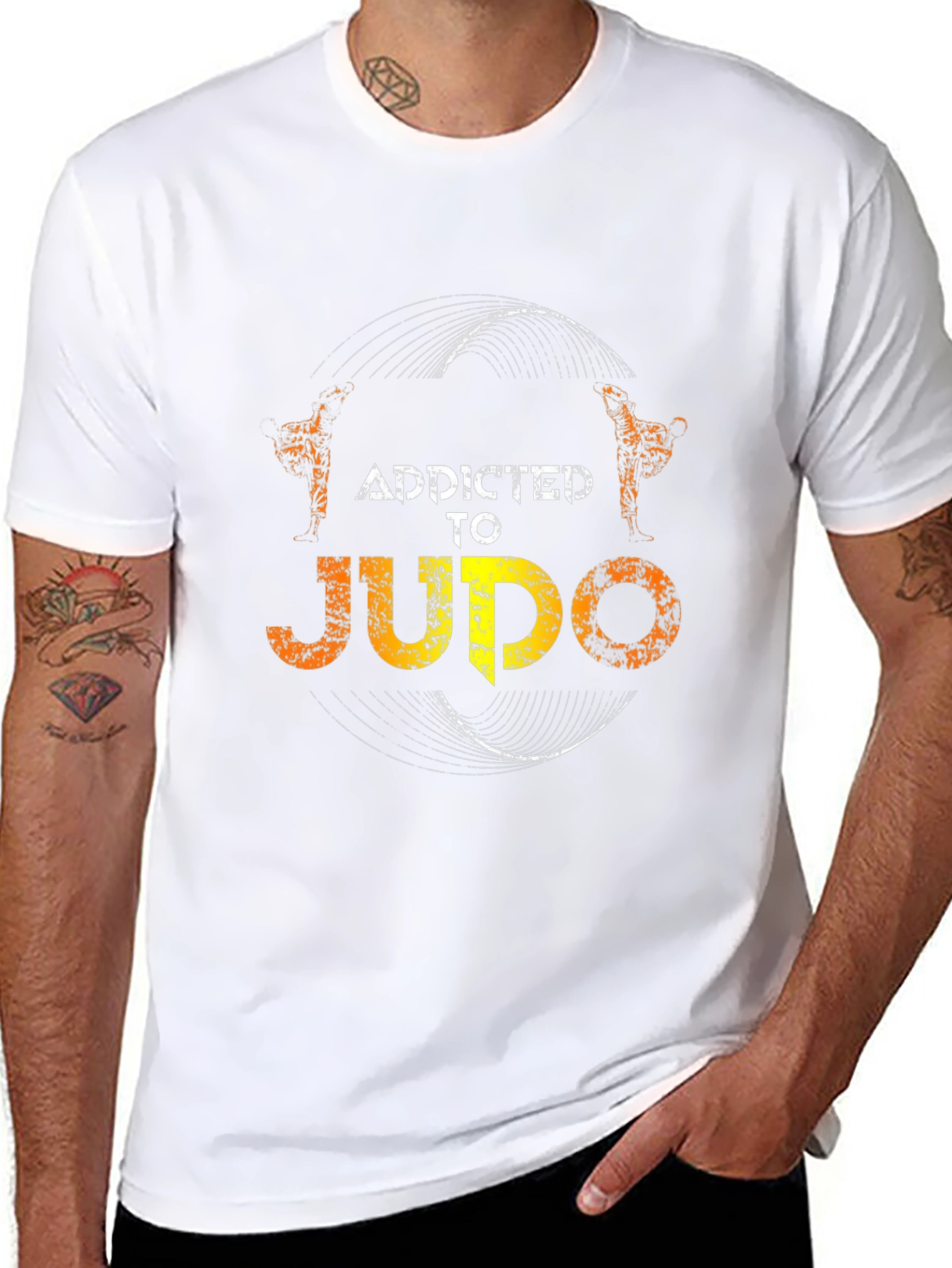 Addicted to Judo T-Shirt | Martial Arts Graphic Tee