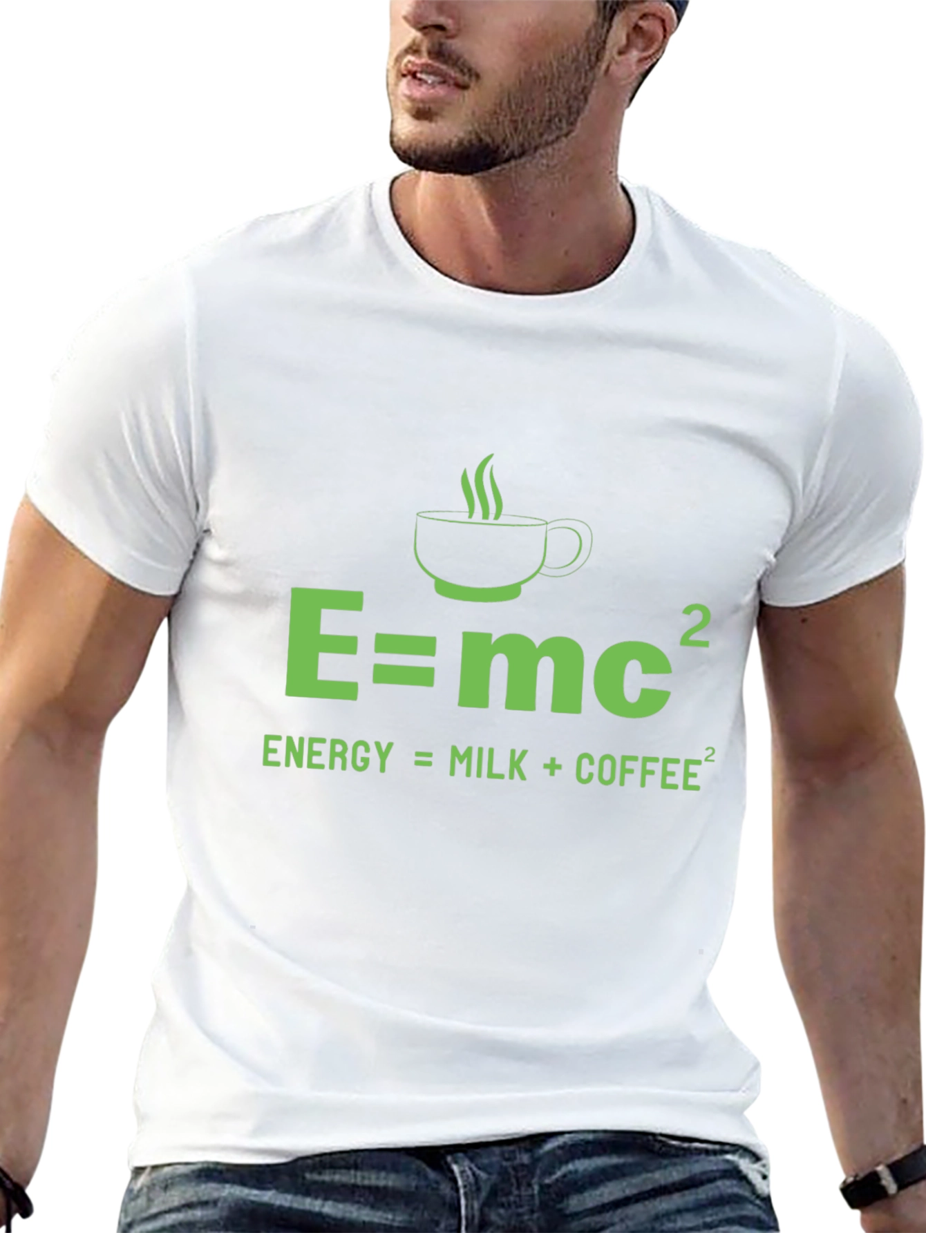 Energy = Milk + Coffee² T-Shirt