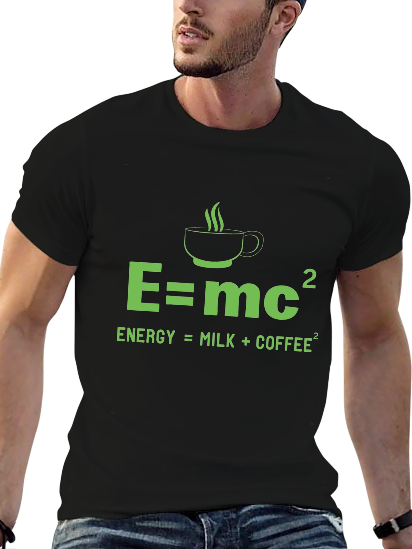 Energy = Milk + Coffee² T-Shirt