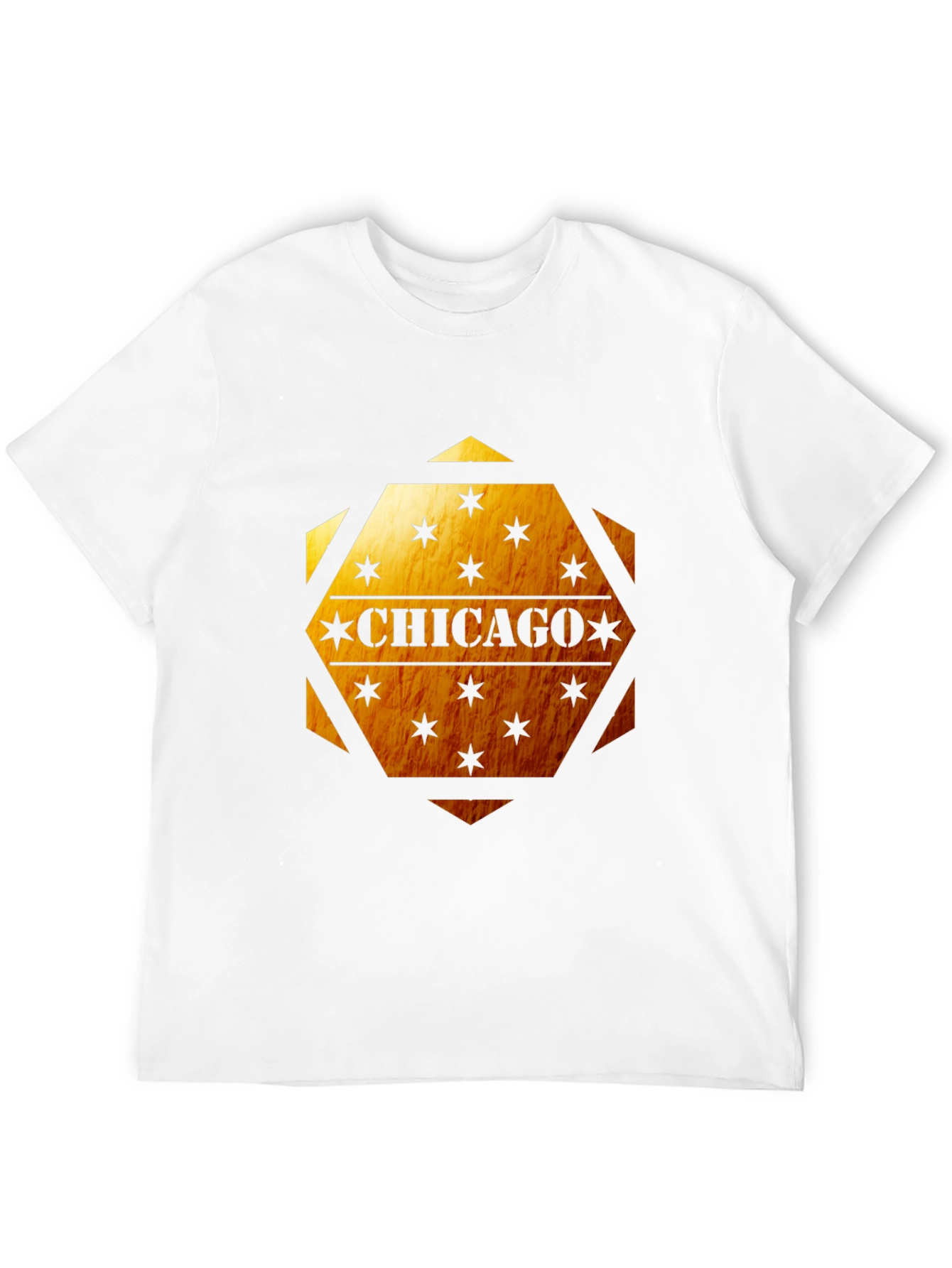 Chicago Star Graphic Black T-Shirt