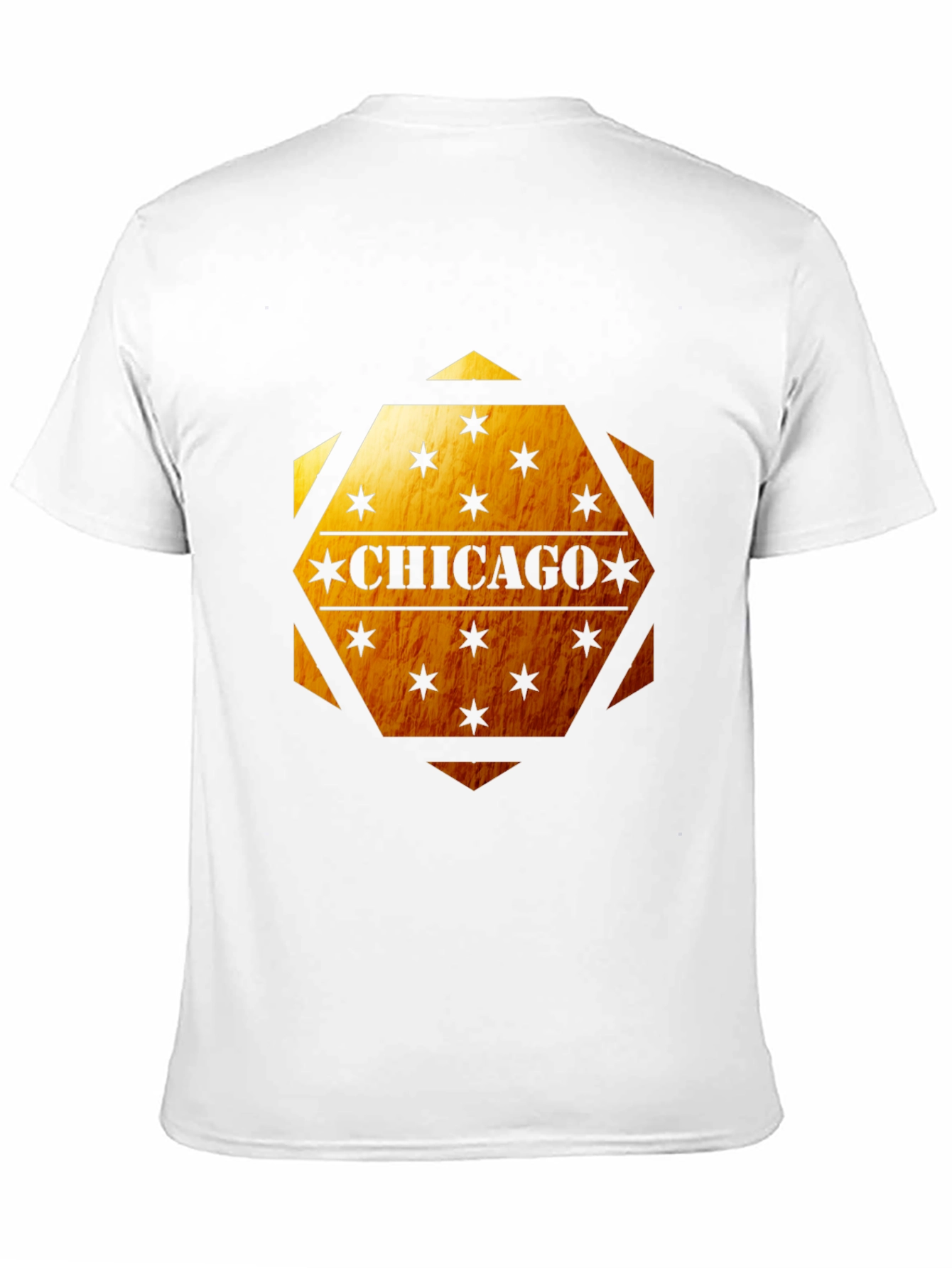 Chicago Star Graphic Black T-Shirt