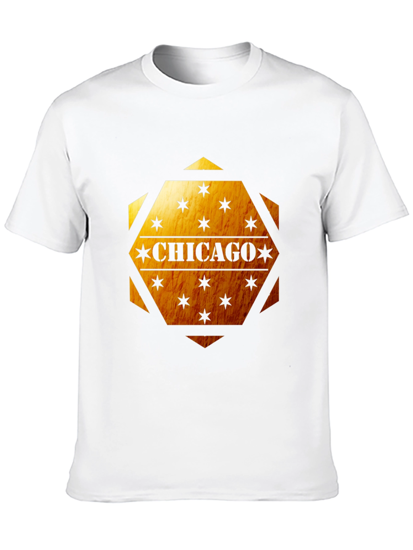 Chicago Star Graphic Black T-Shirt