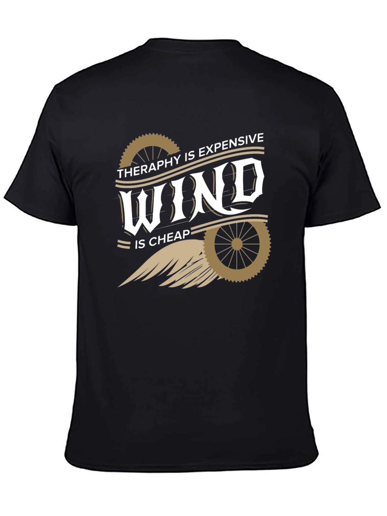 Therapy Is Expensive Wind Is Cheap Graphic T-Shirt