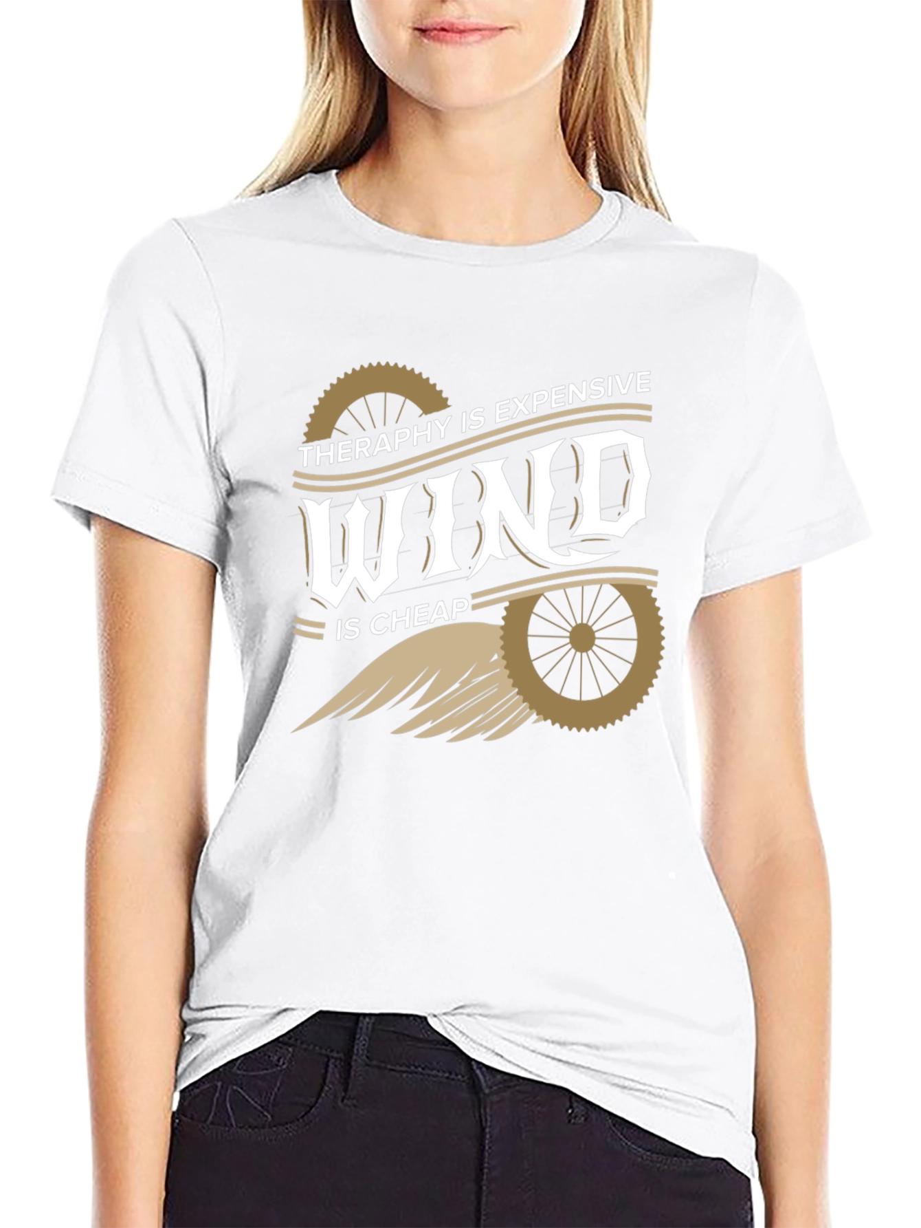 Therapy Is Expensive Wind Is Cheap Graphic T-Shirt