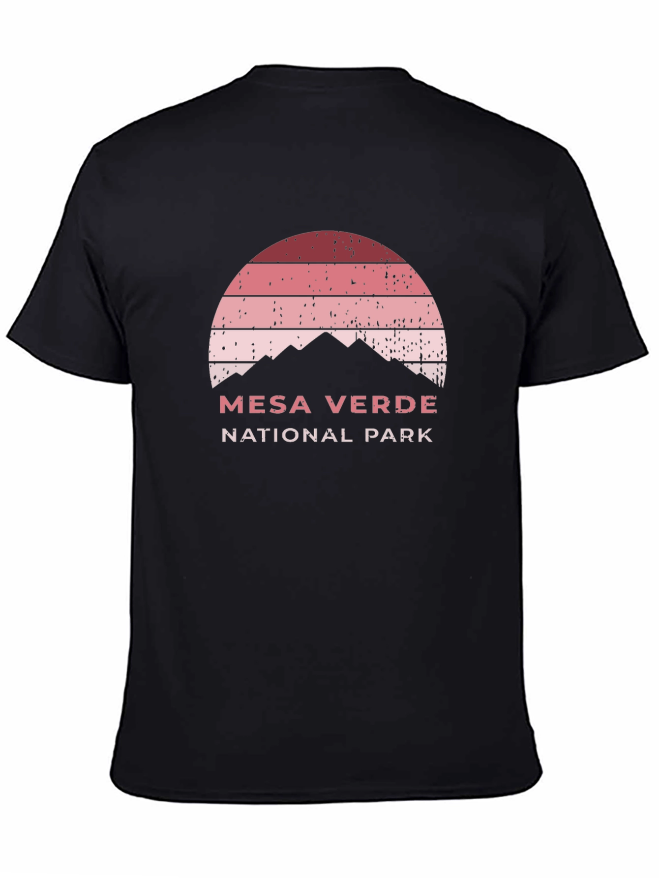 Mesa Verde National Park Retro Graphic T-Shirt