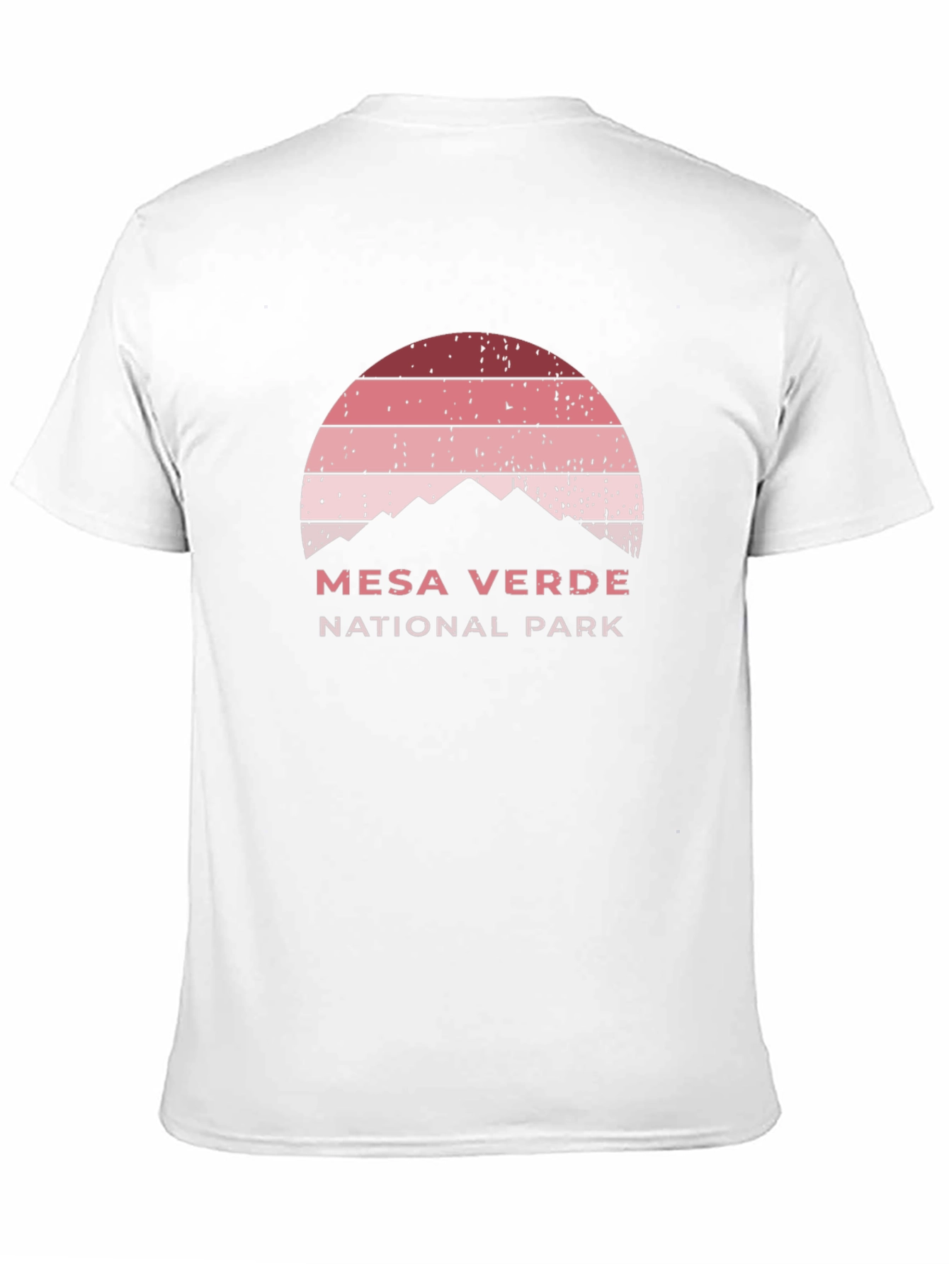 Mesa Verde National Park Retro Graphic T-Shirt