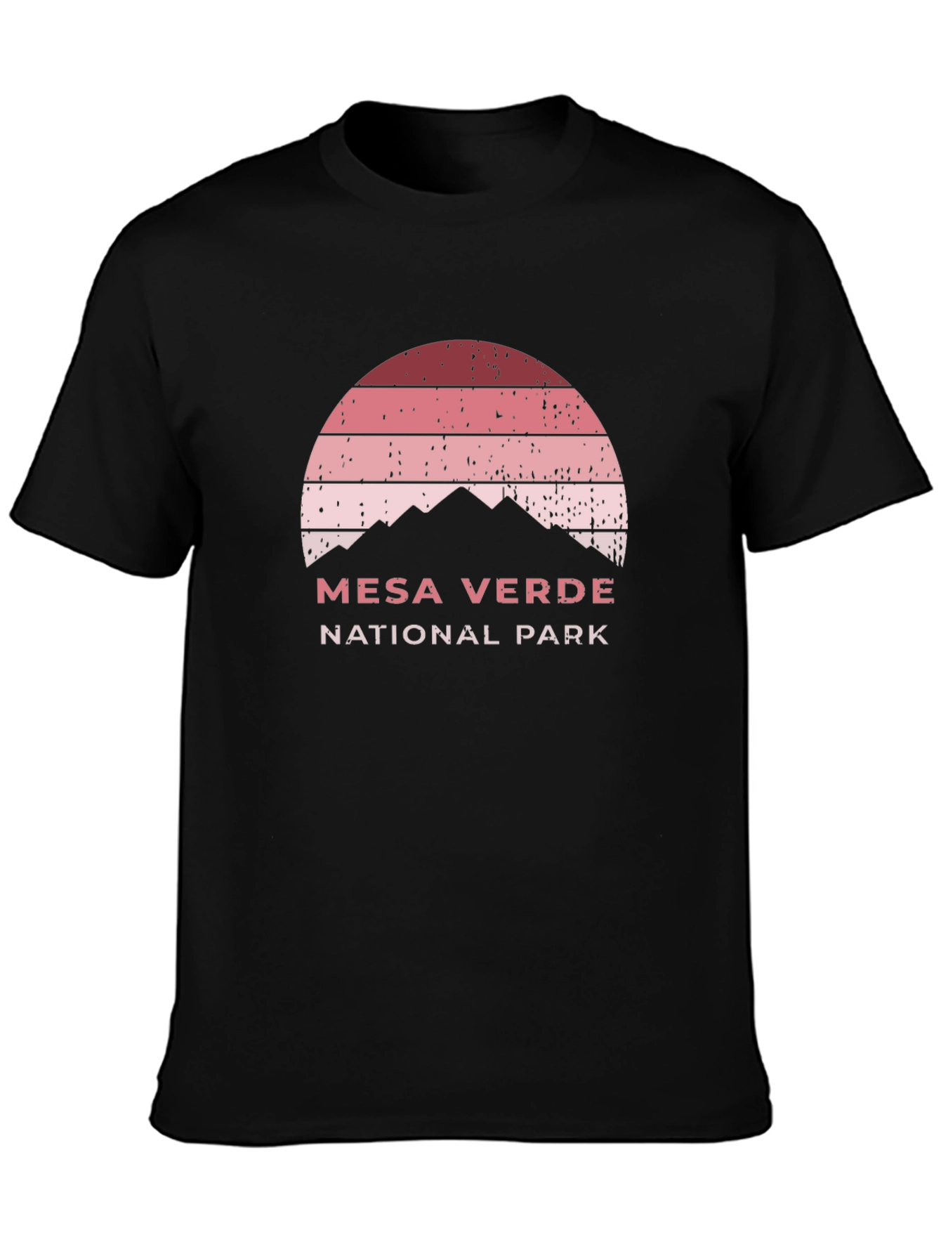 Mesa Verde National Park Retro Graphic T-Shirt