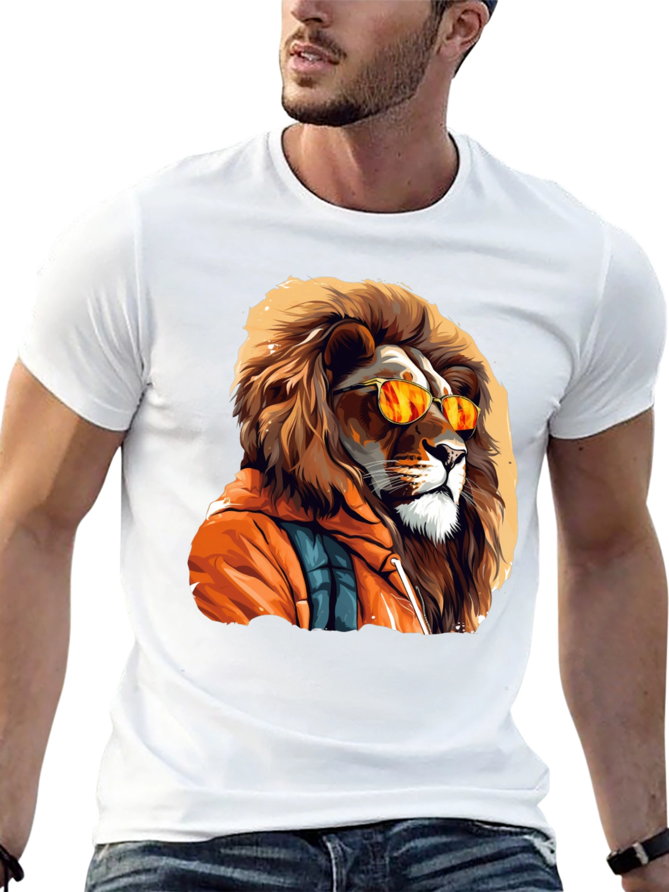 Cool Lion Graphic Tee