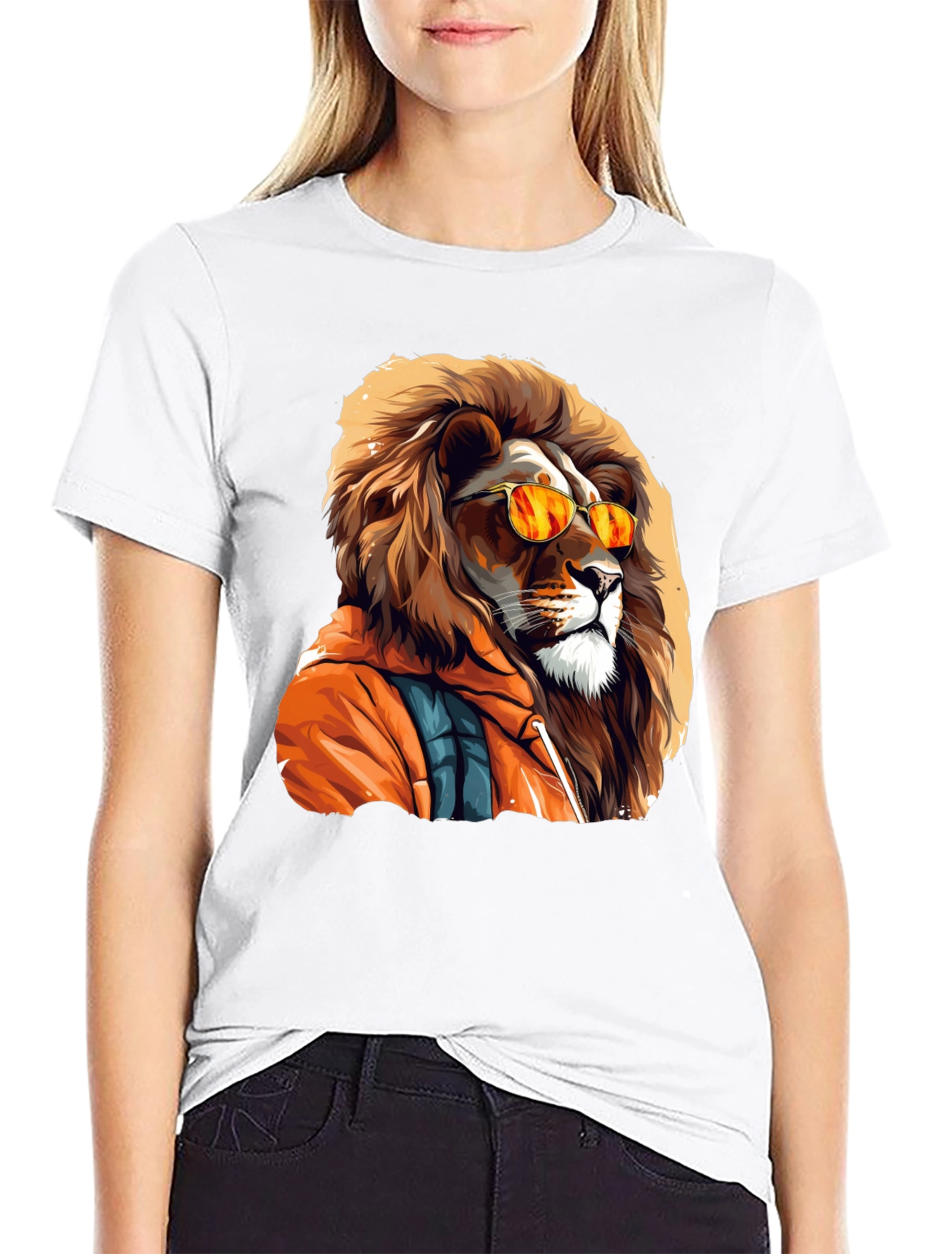 Cool Lion Graphic Tee