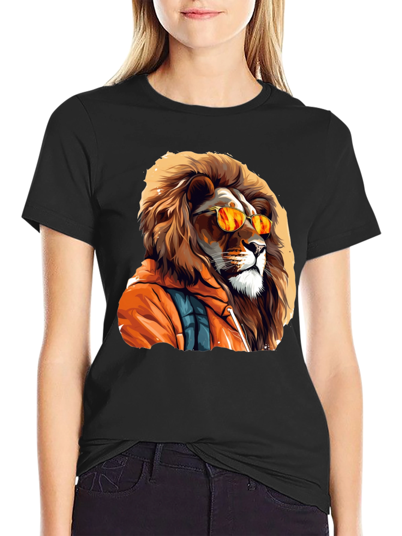 Cool Lion Graphic Tee