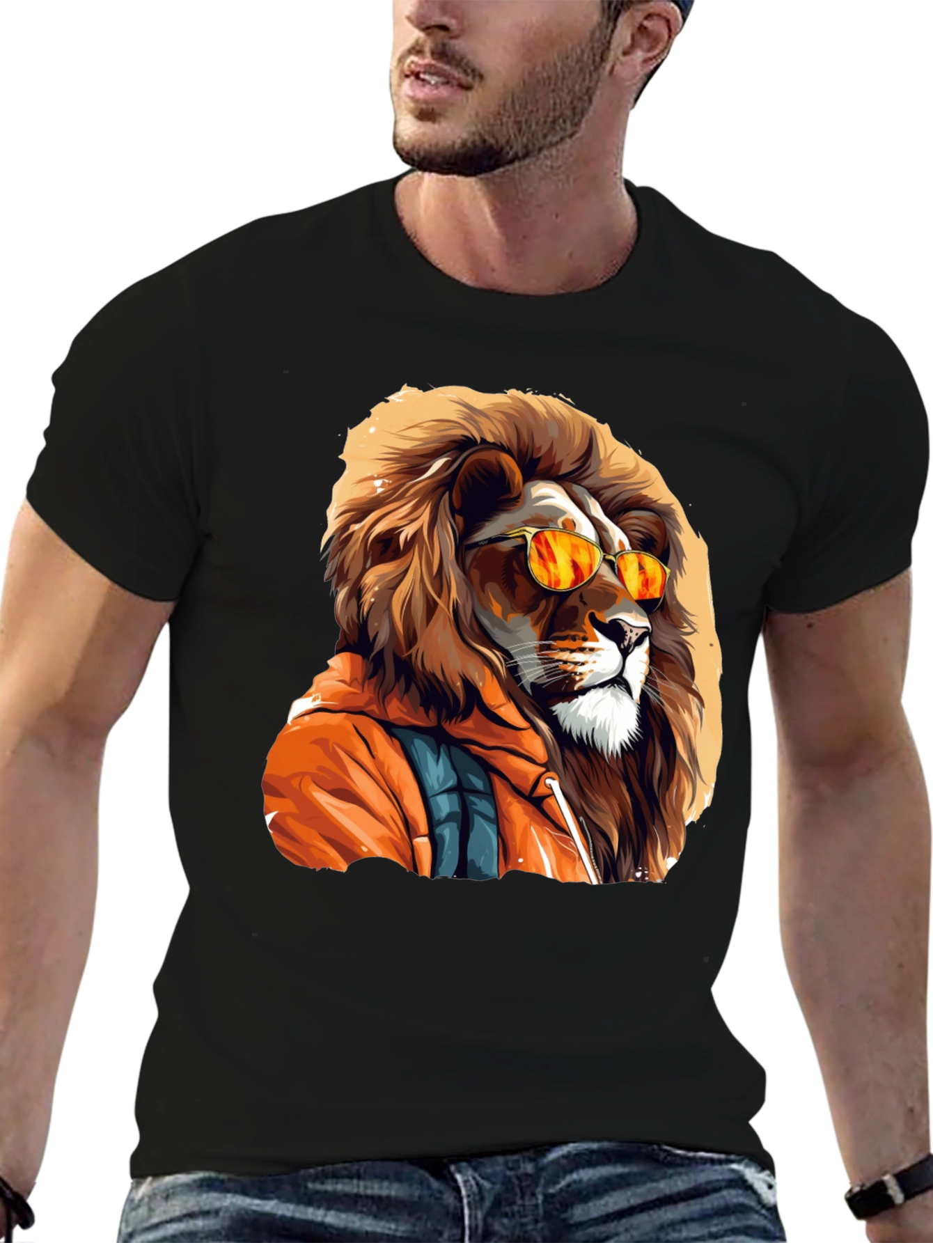 Cool Lion Graphic Tee