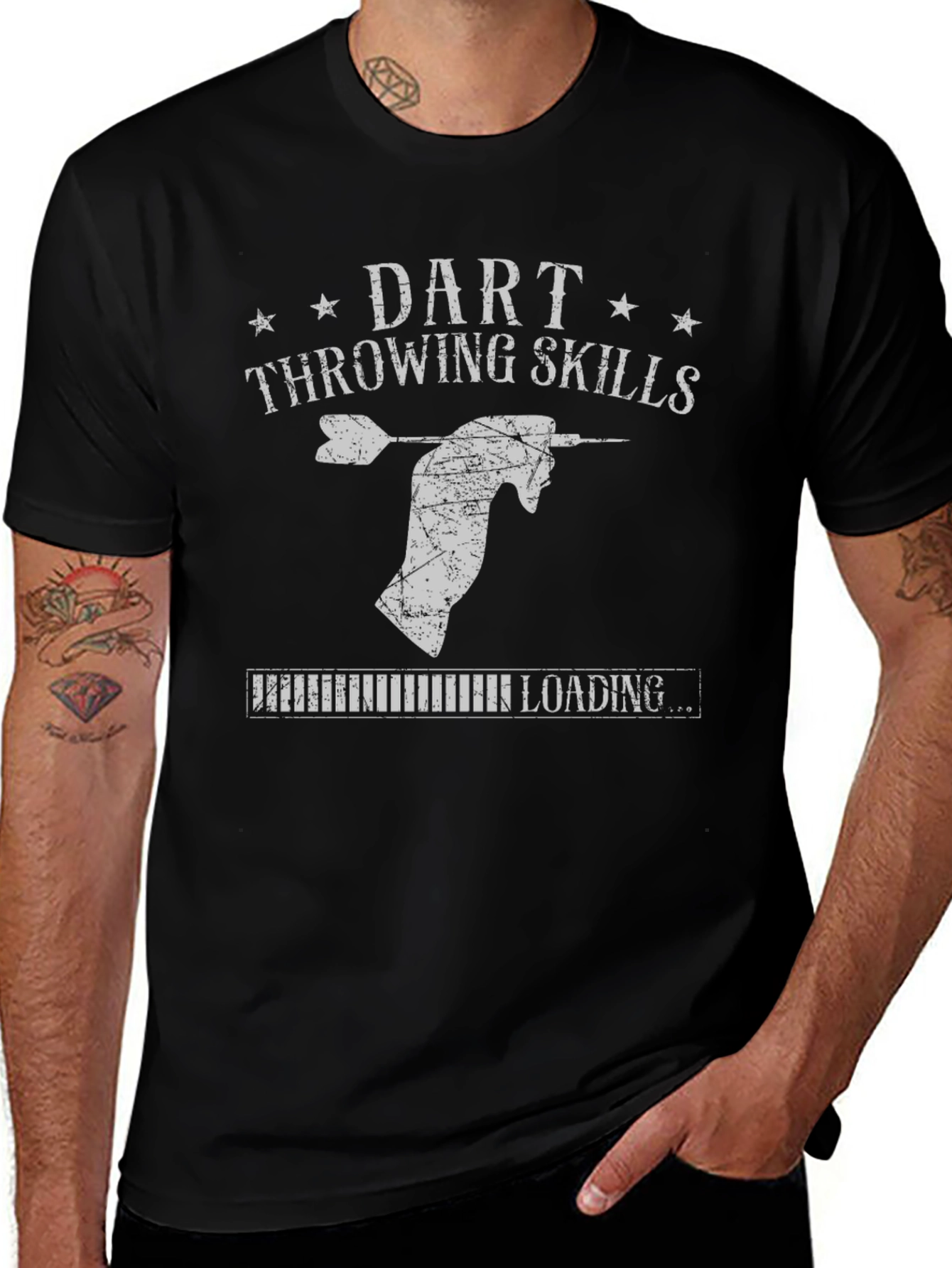 Dart Throwing Skills Loading T-Shirt