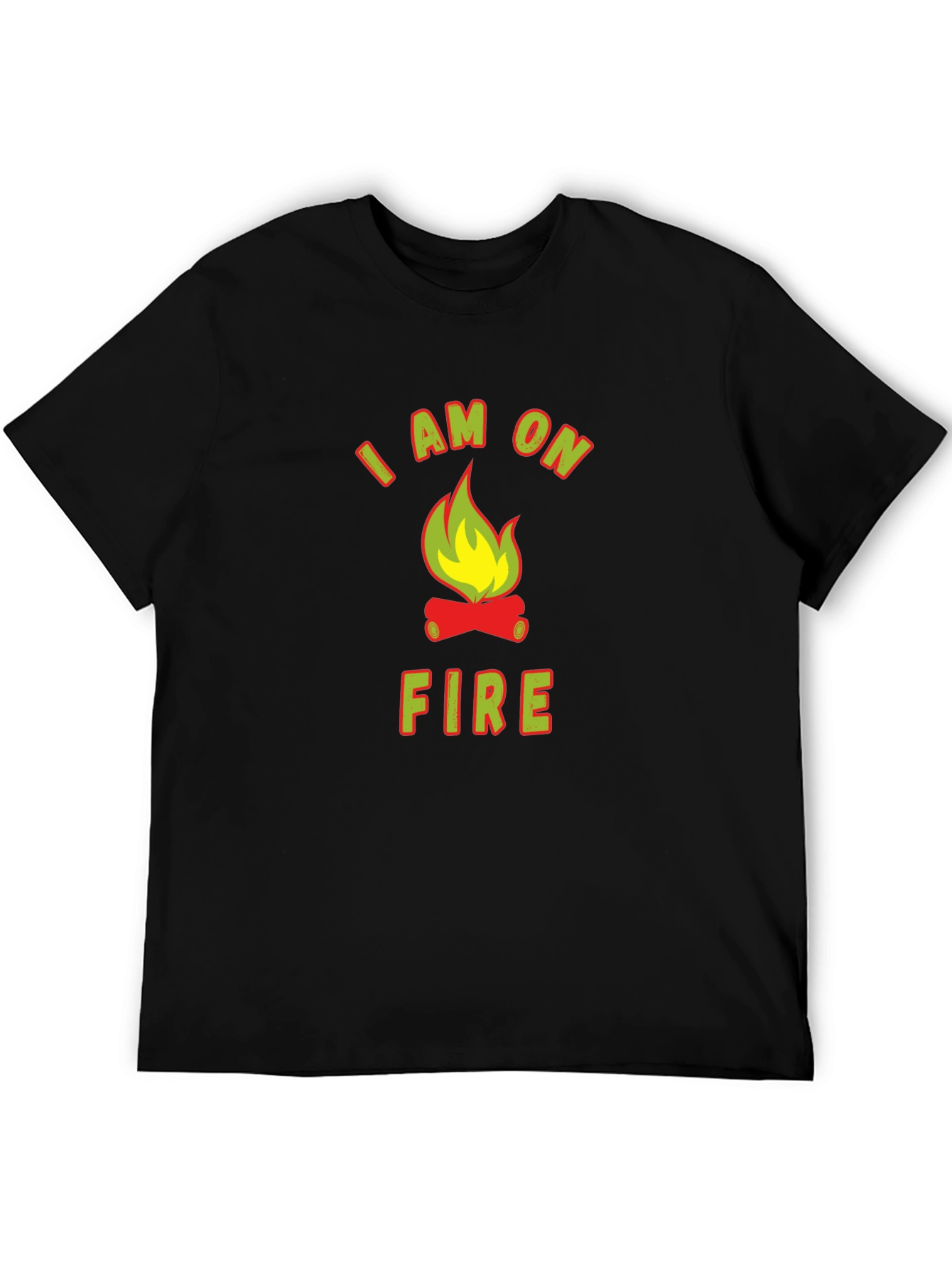I Am On Fire Graphic Tee
