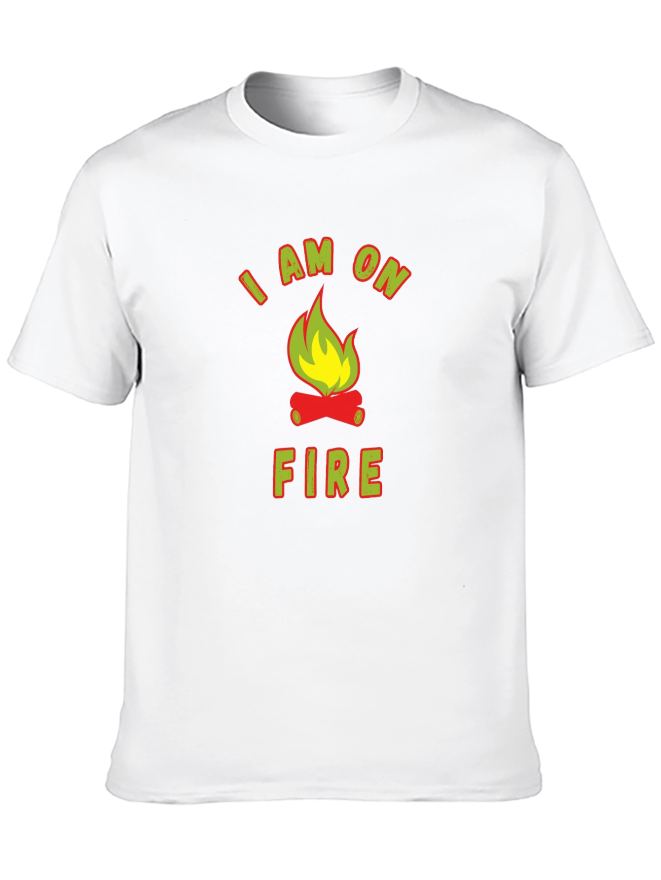 I Am On Fire Graphic Tee