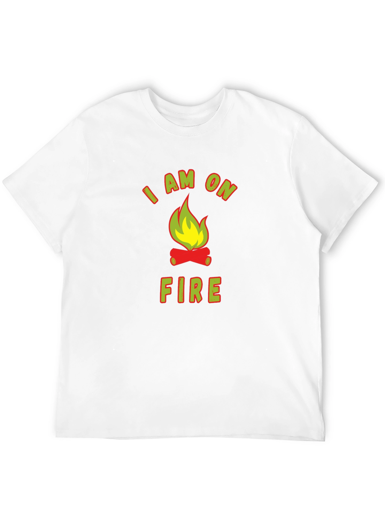 I Am On Fire Graphic Tee