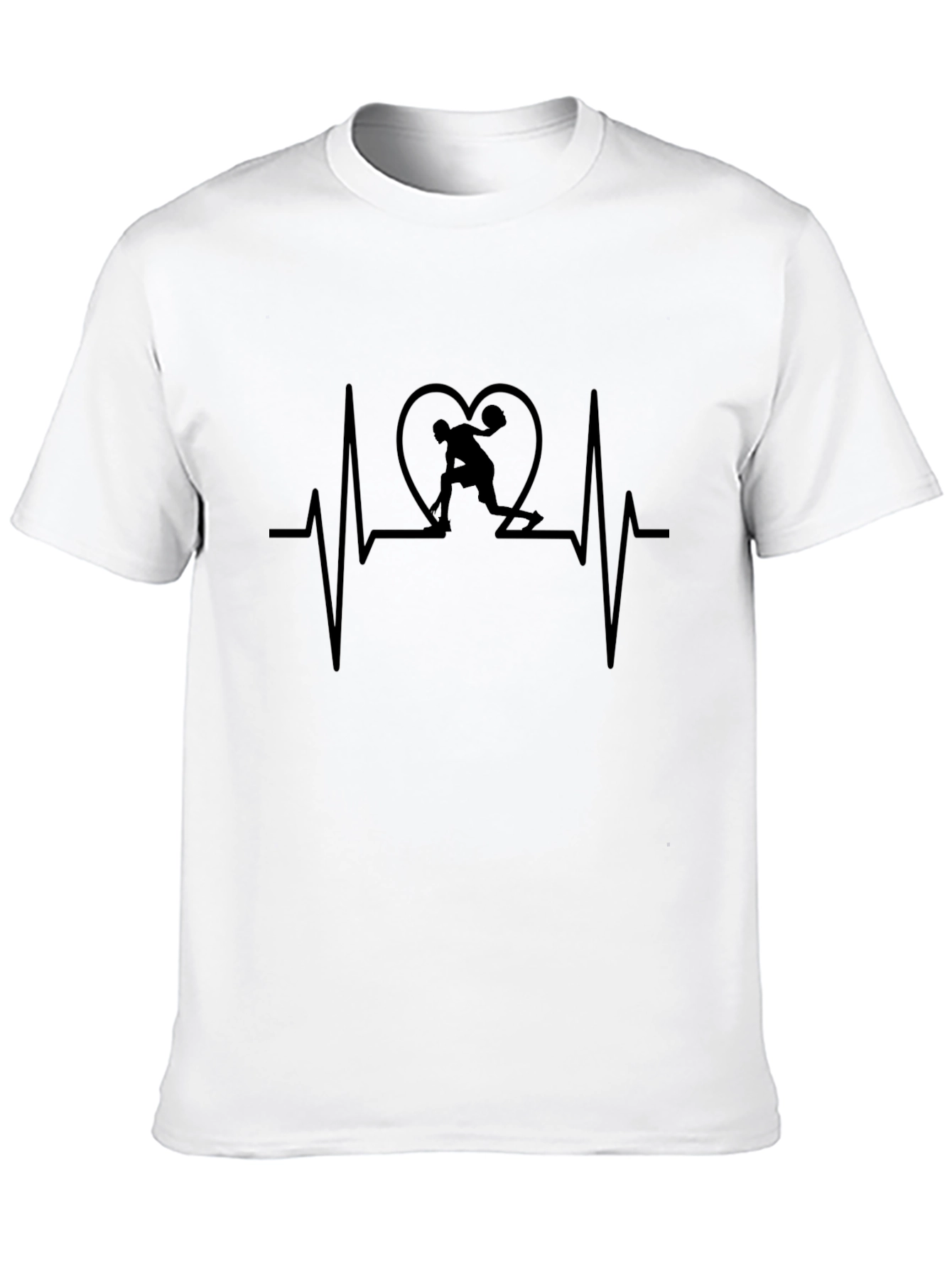 Basketball Heartbeat T-Shirt