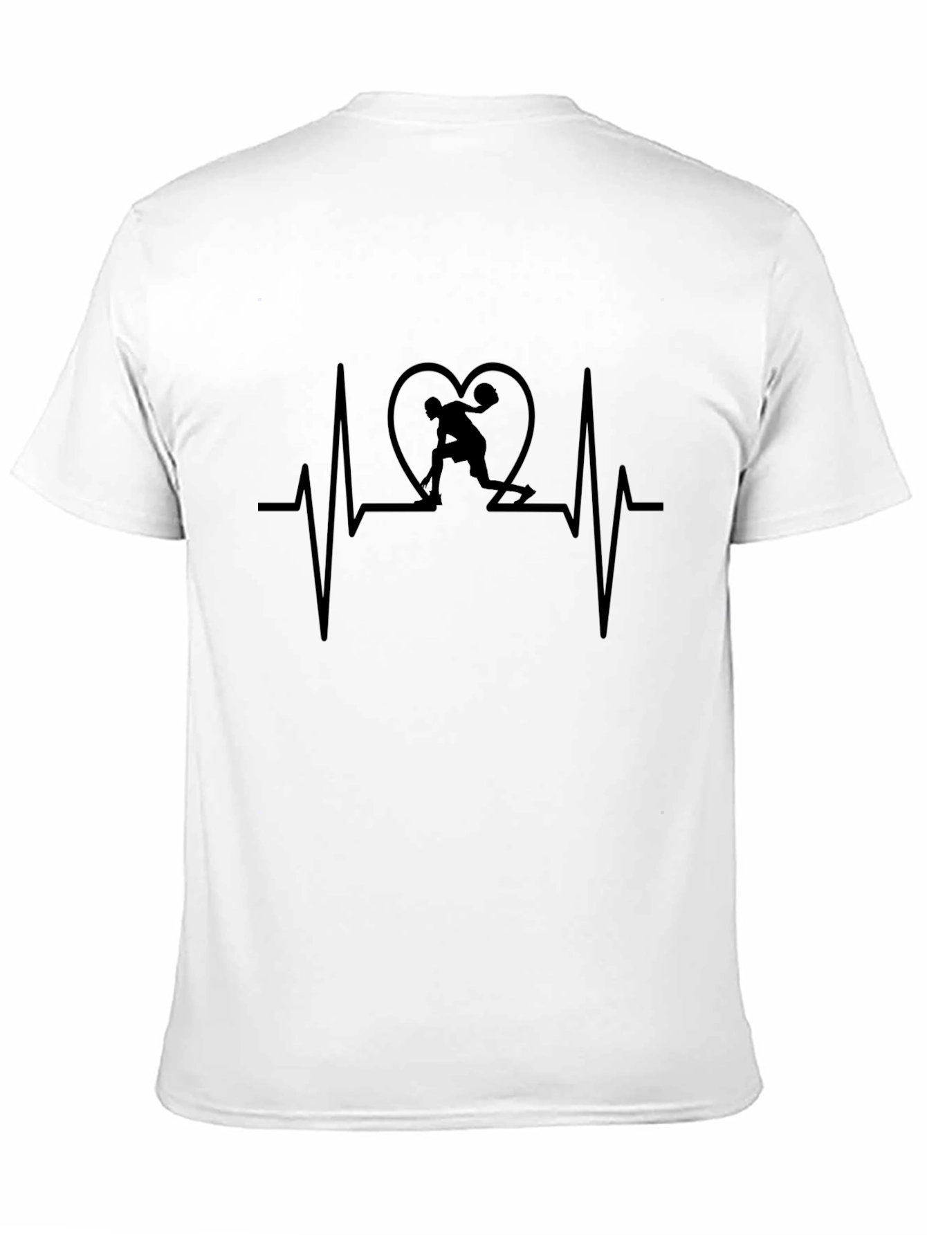 Basketball Heartbeat T-Shirt