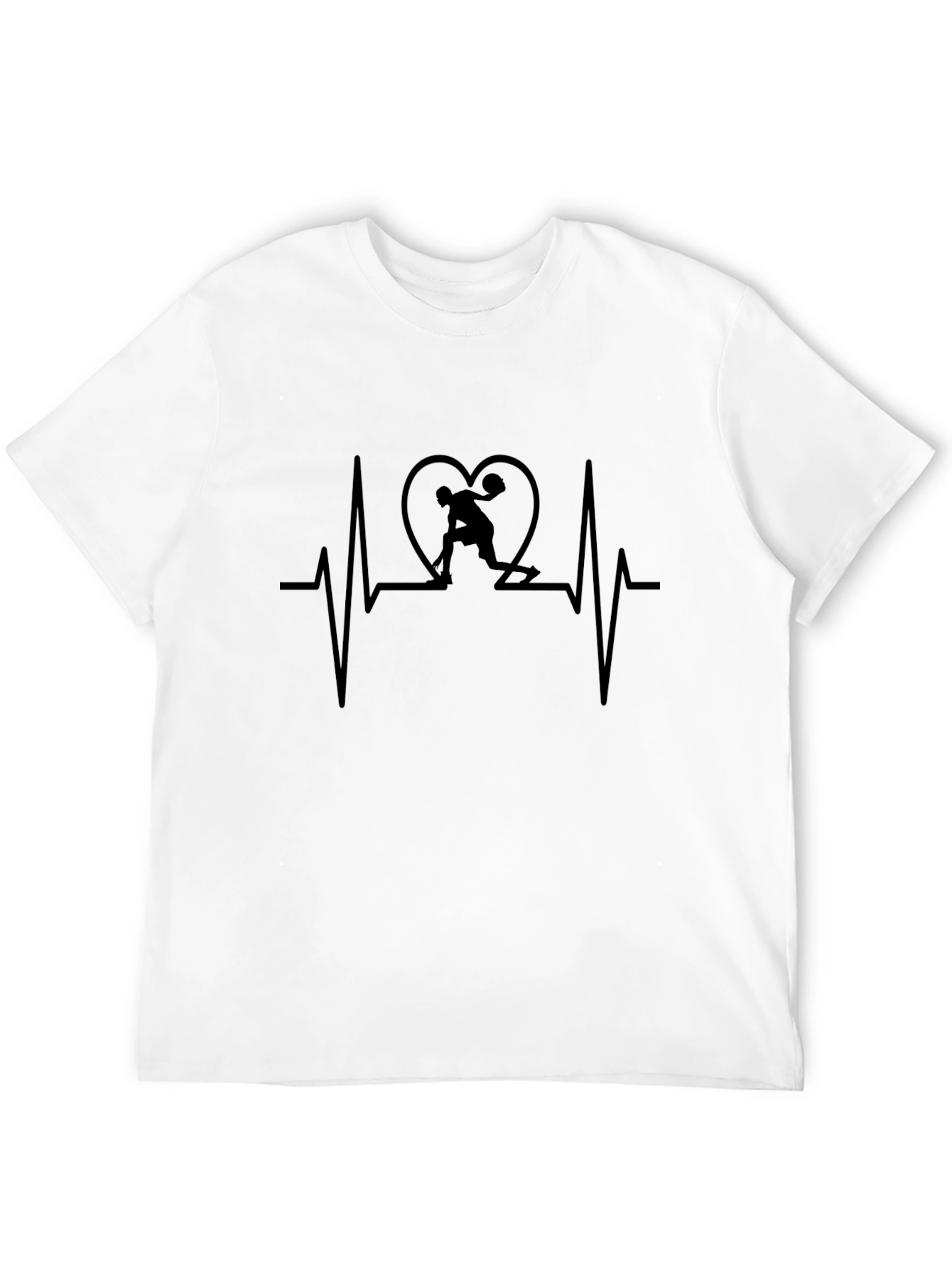 Basketball Heartbeat T-Shirt