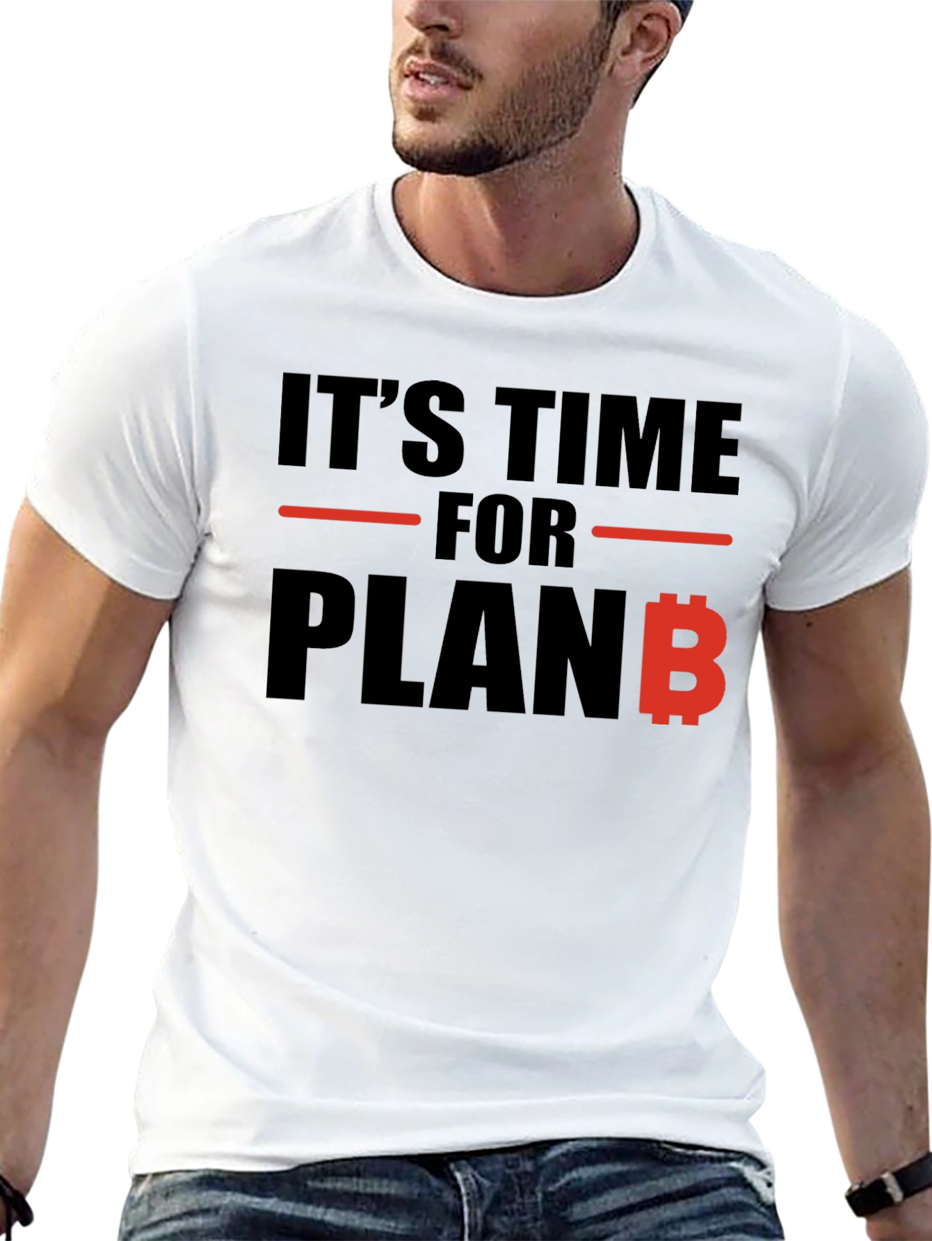 Its Time For Plan B Black T-Shirt