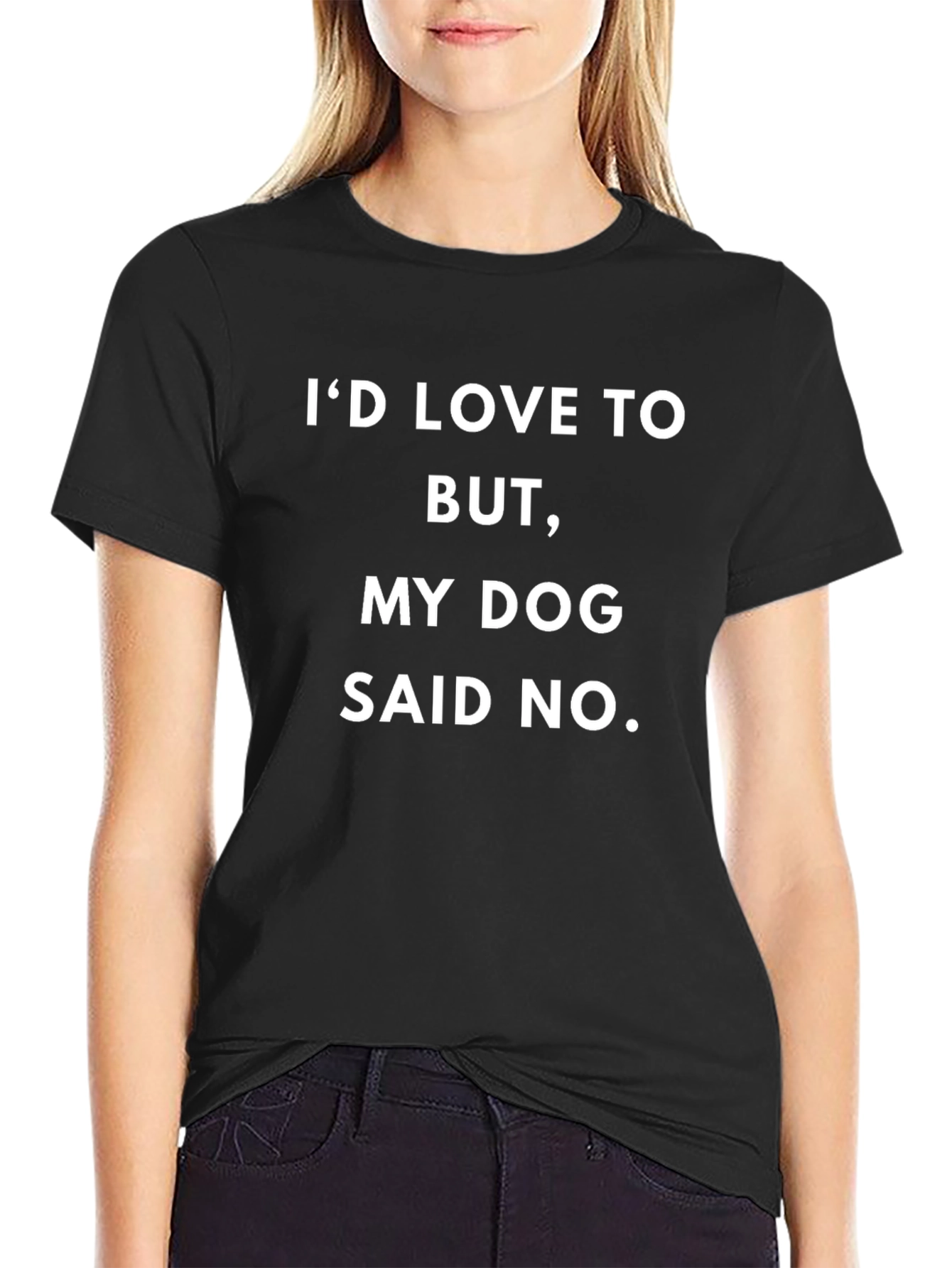Funny Dog Lover T-Shirt - My Dog Said No