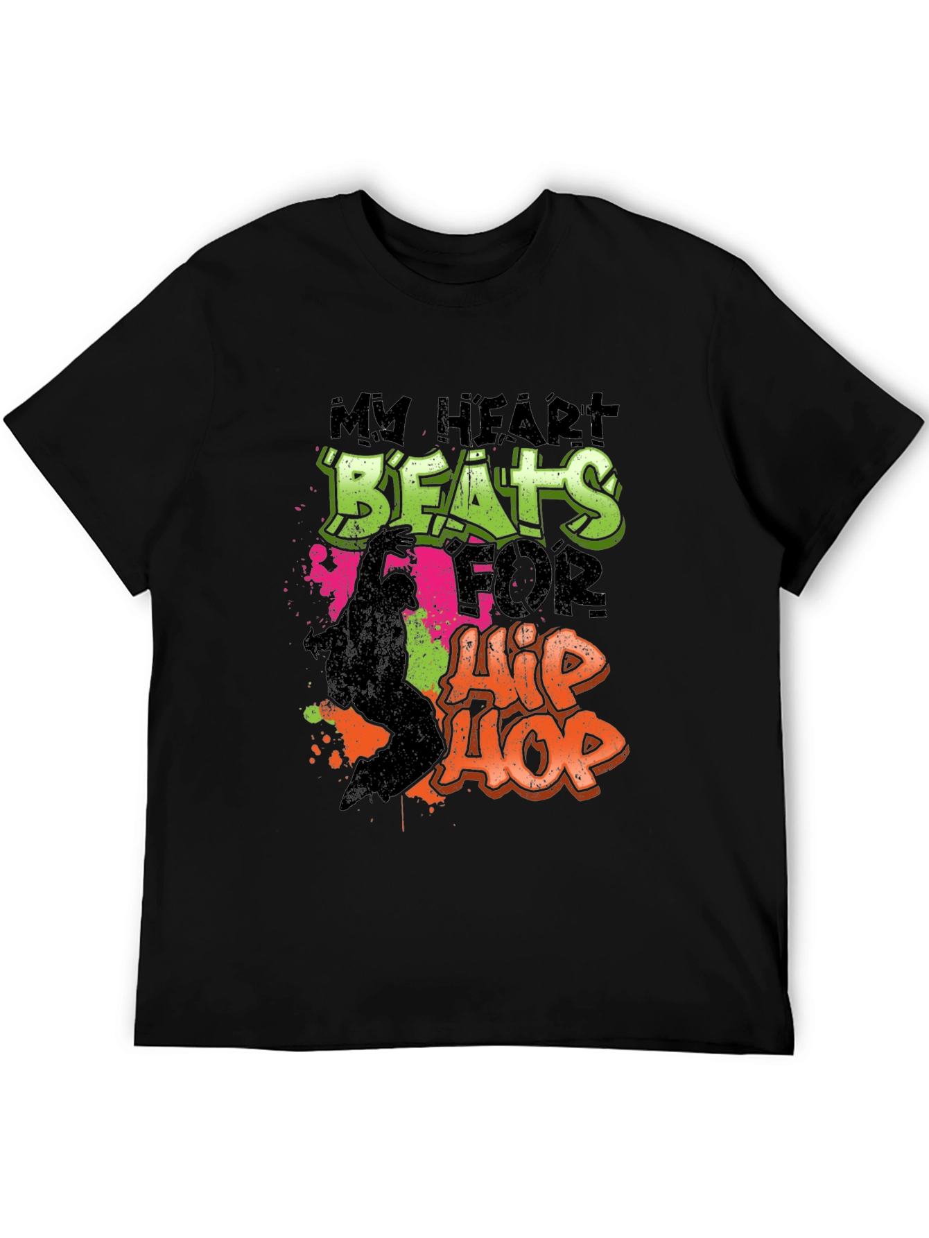 Hip Hop Heartbeat T-Shirt - Stylish Music Tee