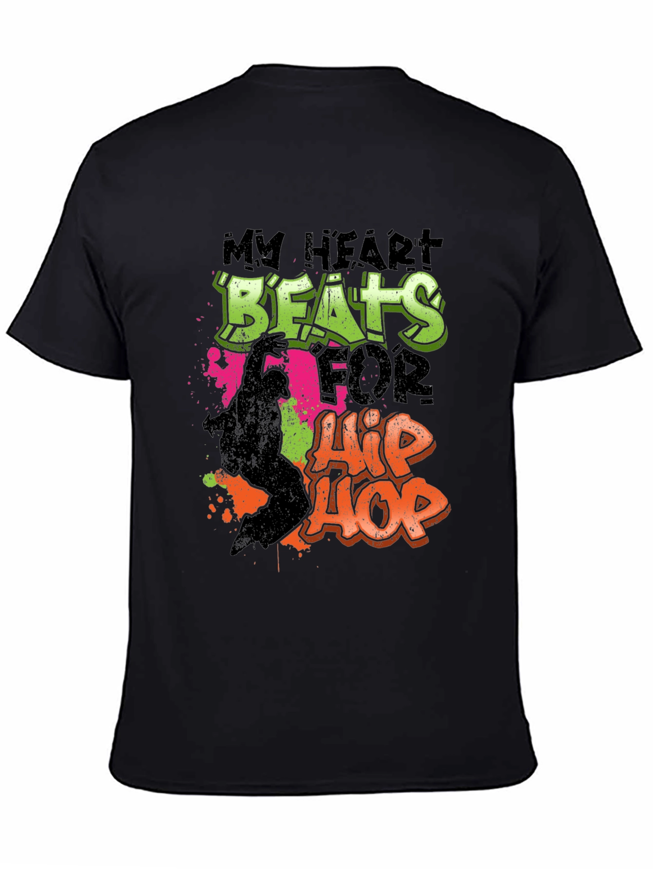 Hip Hop Heartbeat T-Shirt - Stylish Music Tee