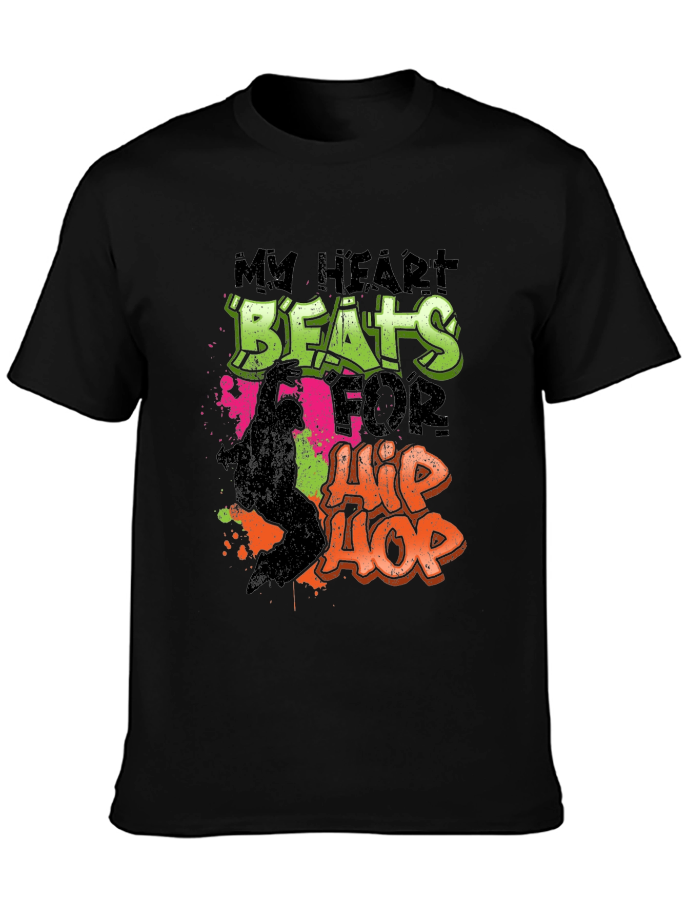 Hip Hop Heartbeat T-Shirt - Stylish Music Tee