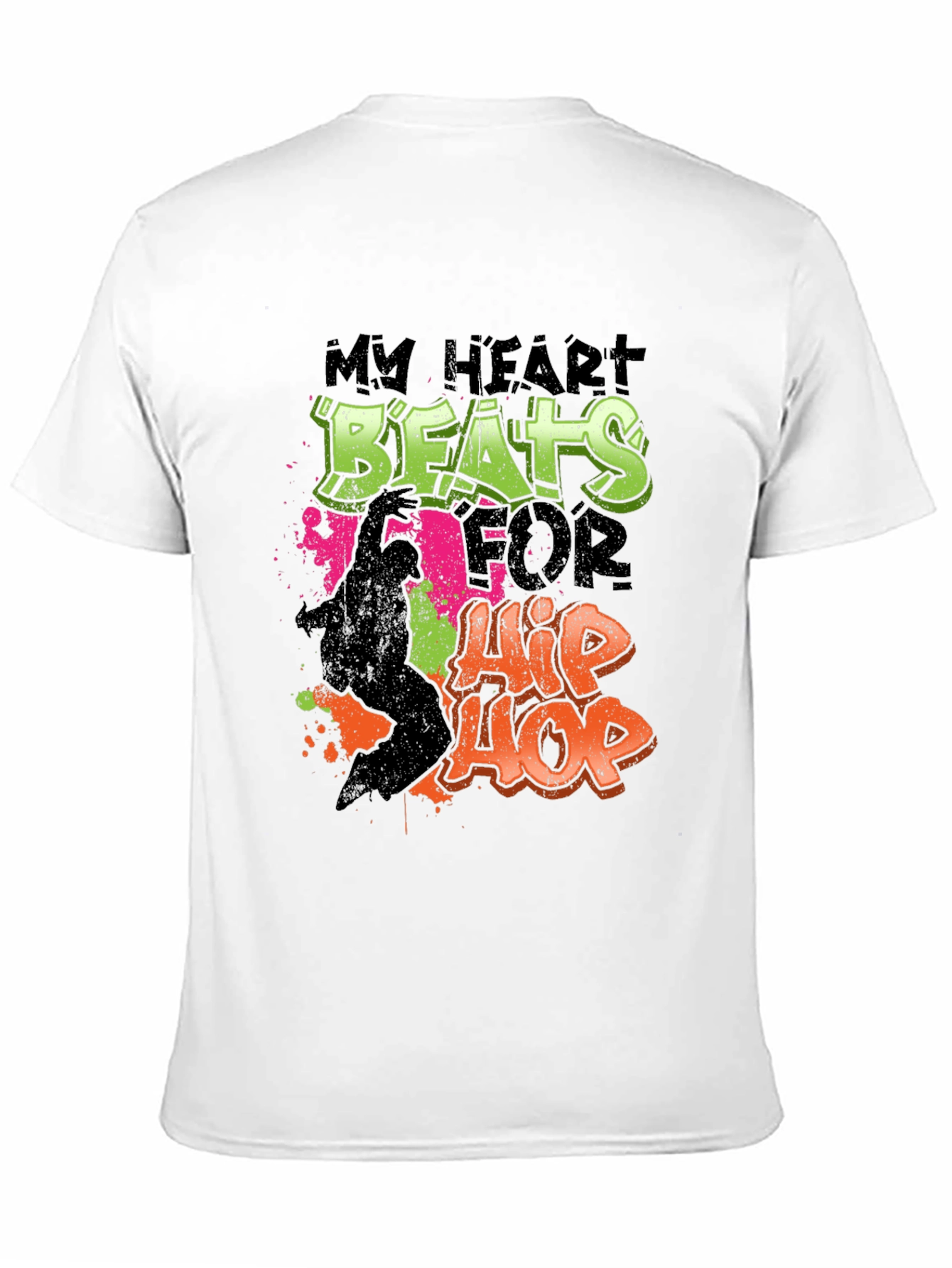 Hip Hop Heartbeat T-Shirt - Stylish Music Tee