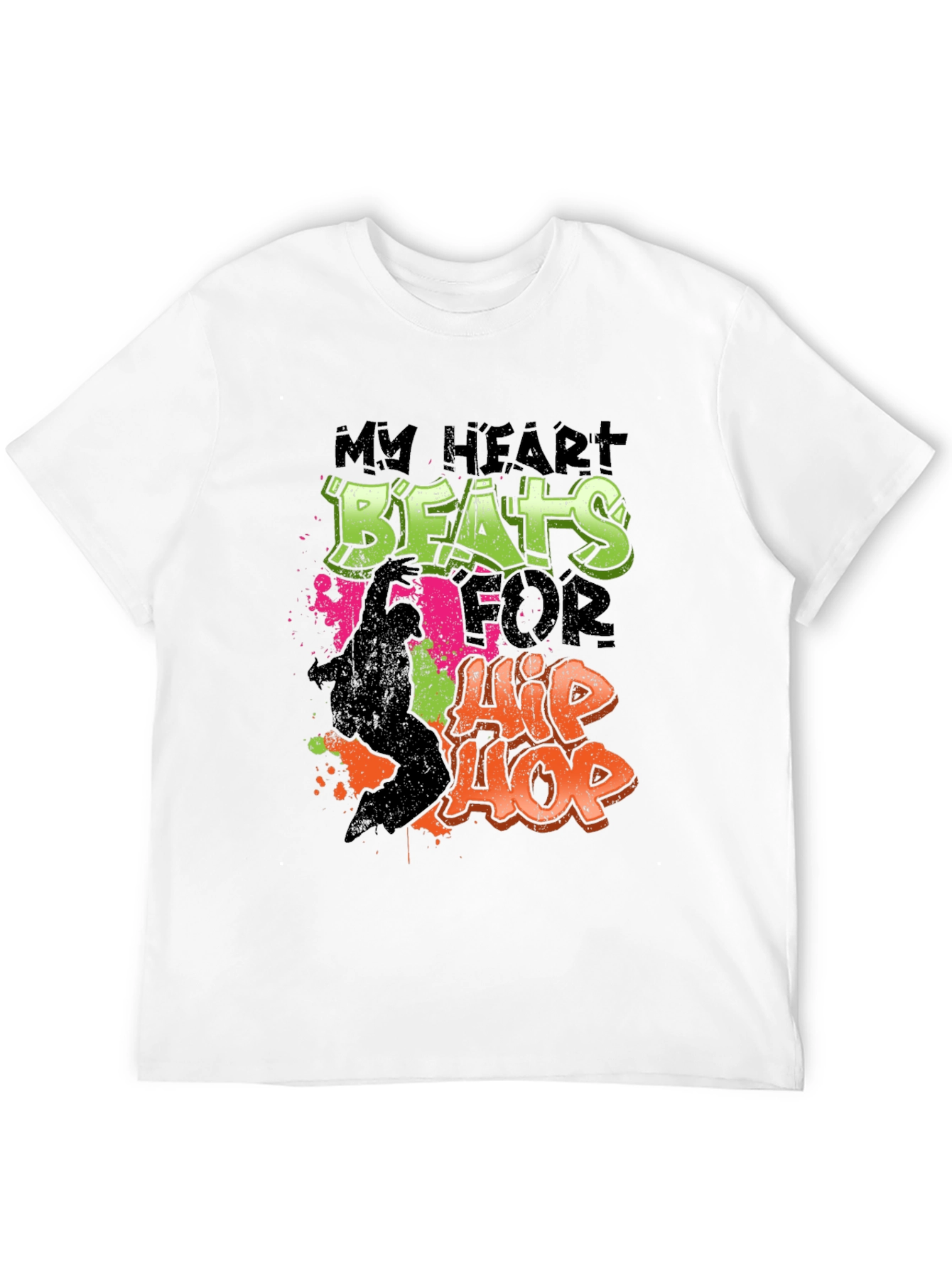 Hip Hop Heartbeat T-Shirt - Stylish Music Tee