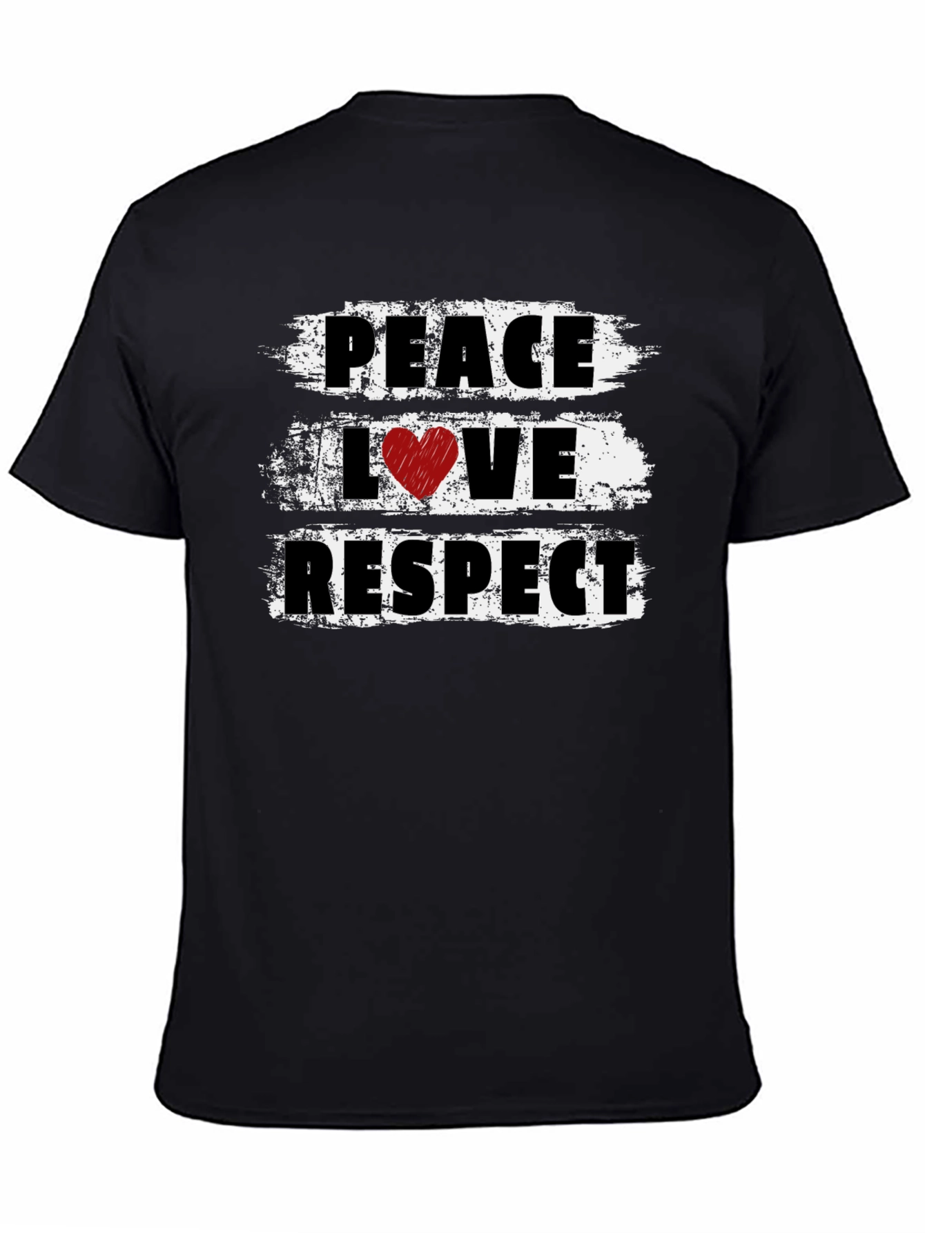 Peace Love Respect Graphic T-Shirt