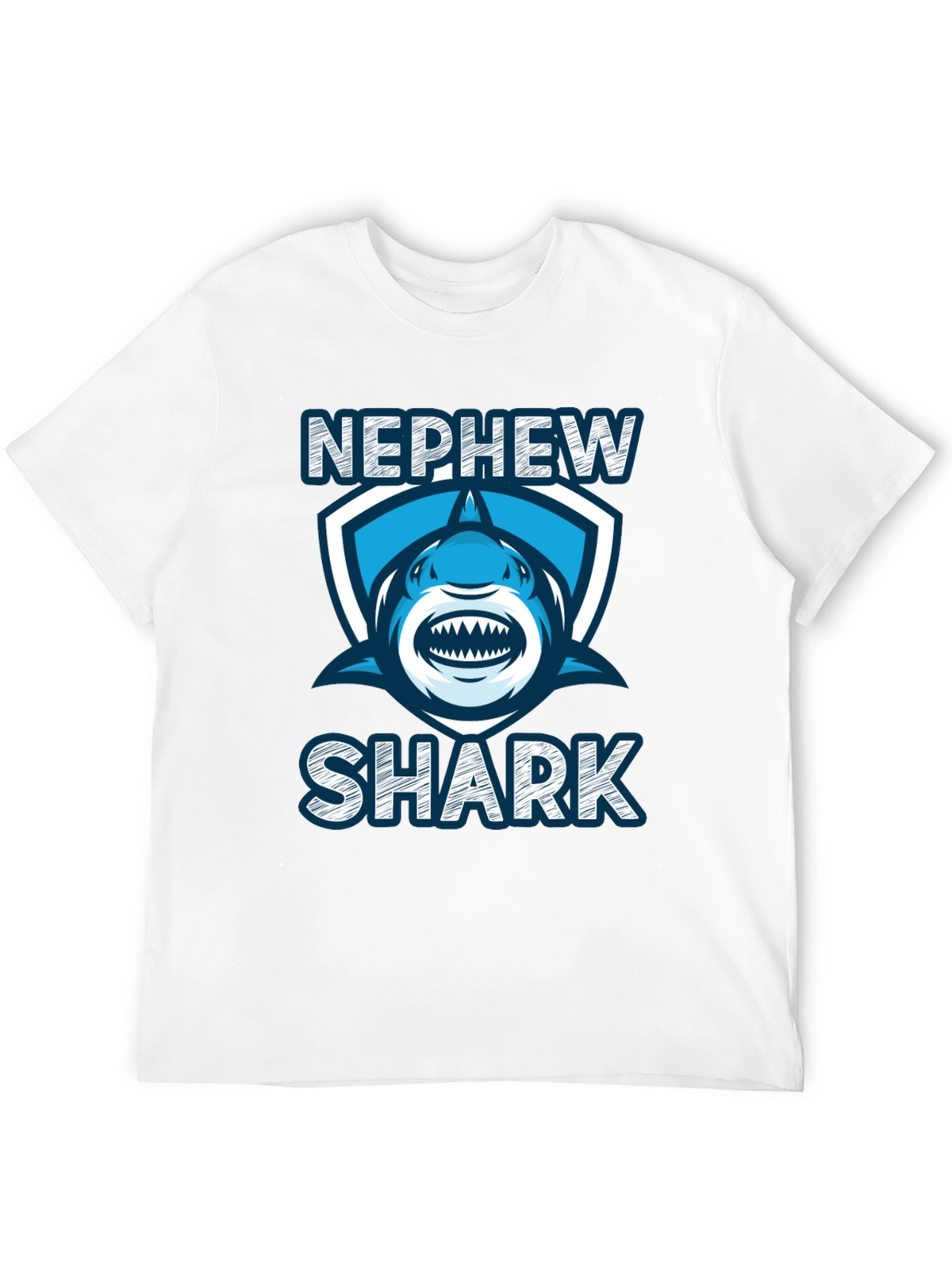 Nephew Shark T-Shirt - Cute Family Matching Tee