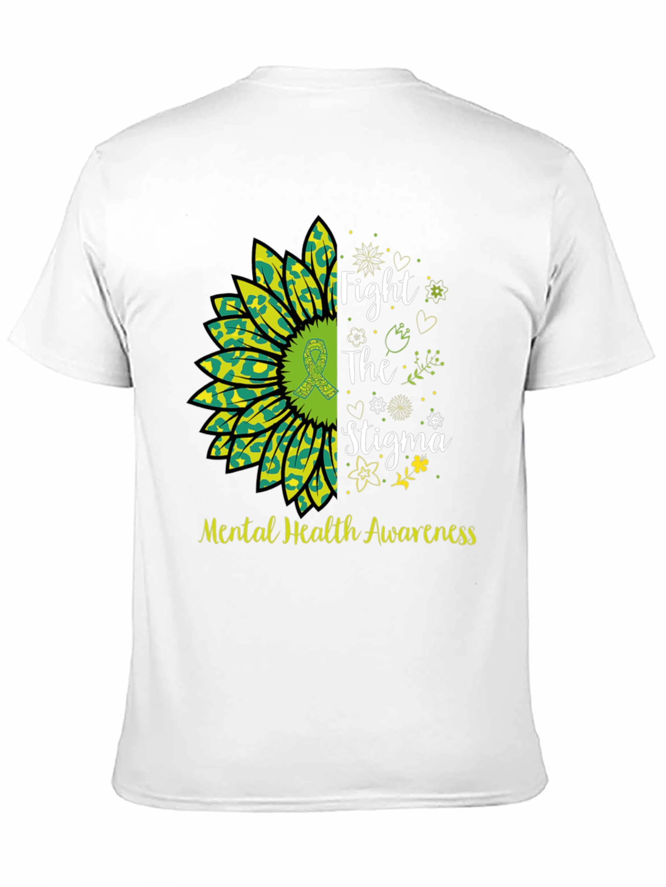 Mental Health Awareness Sunflower T-Shirt