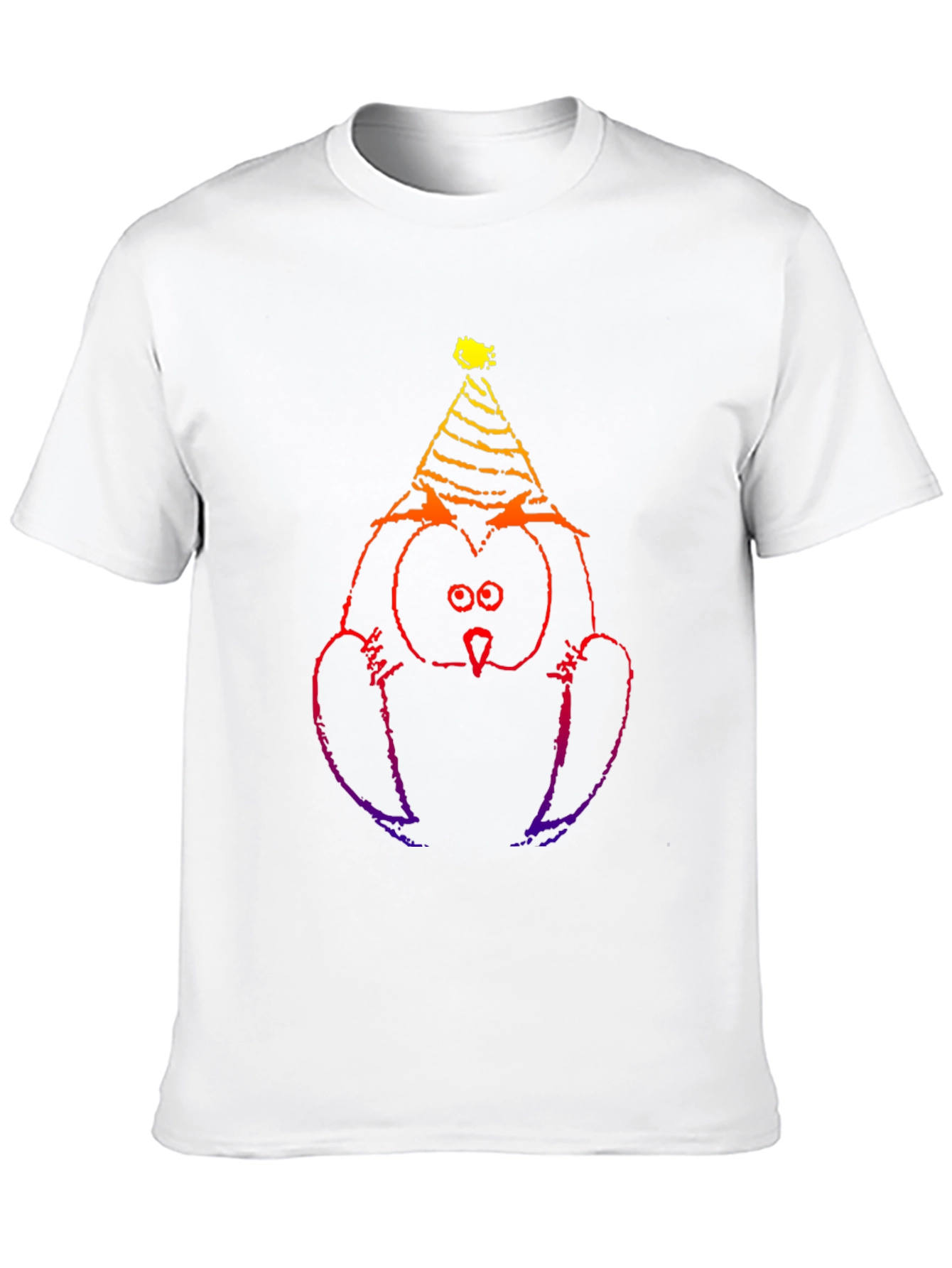 Party Owl Black T-Shirt - Fun & Unique Design