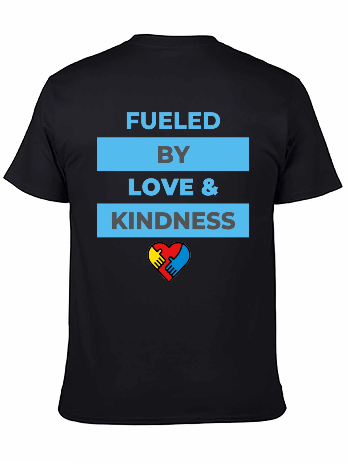 Fueled by Love & Kindness Autism Awareness T-Shirt