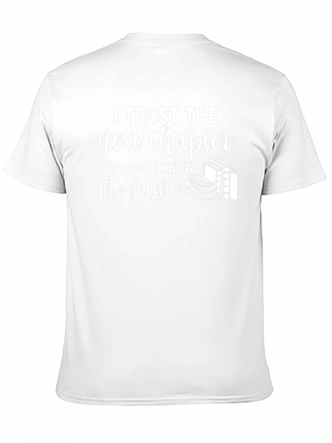 Trust the Next Chapter Black Graphic Tee