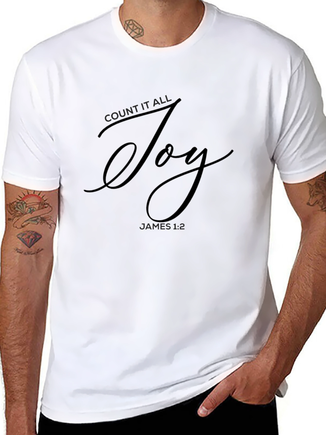 Count It All Joy Christian T-Shirt