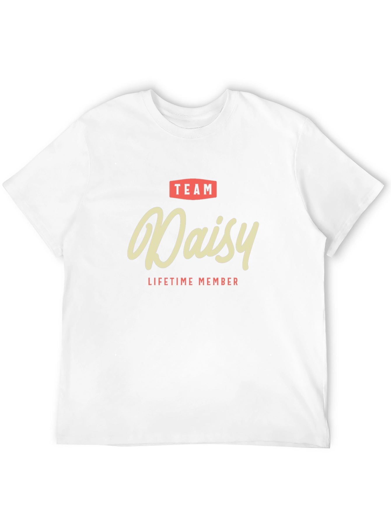 Team Daisy Lifetime Member Black T-Shirt