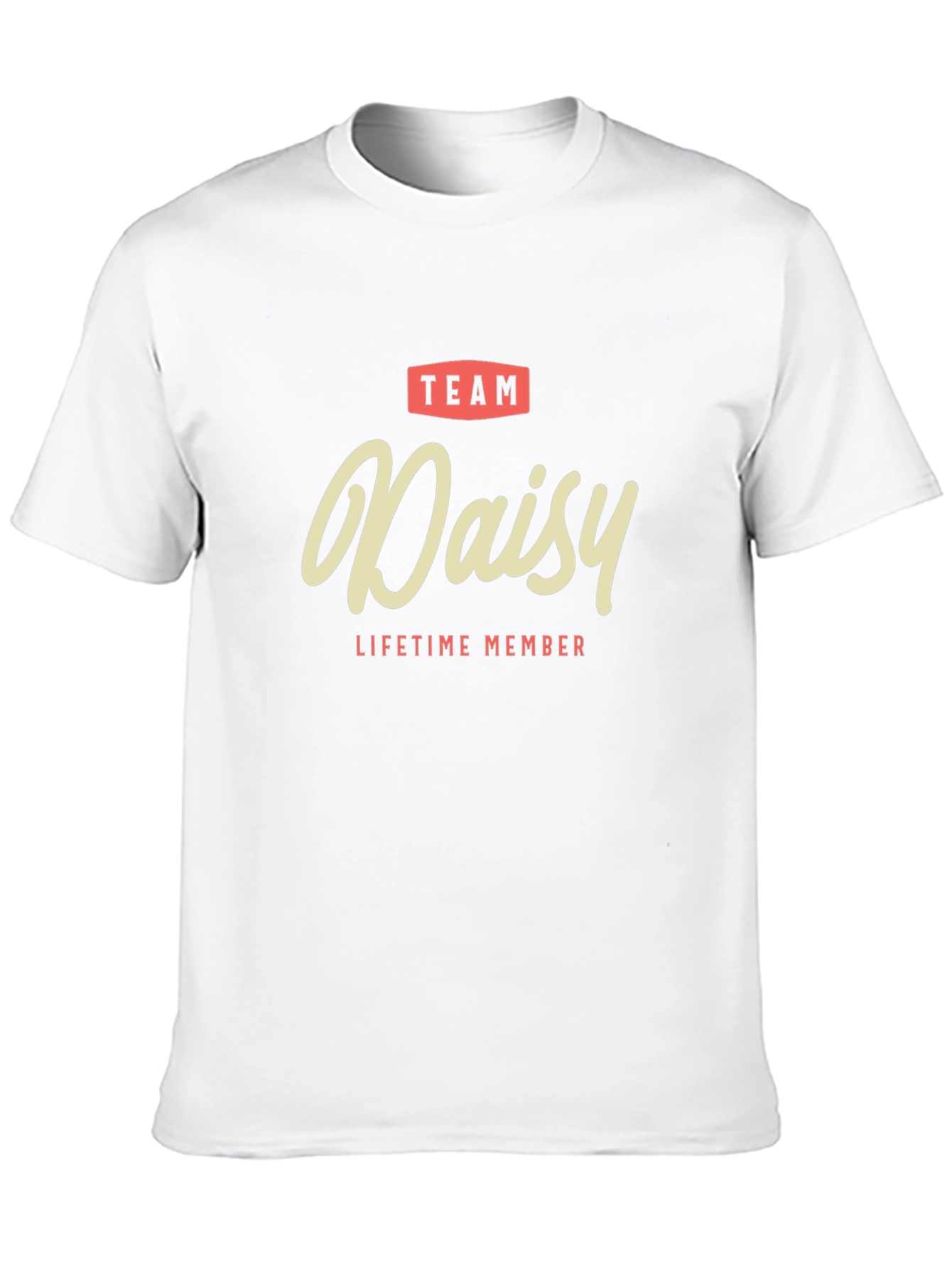 Team Daisy Lifetime Member Black T-Shirt